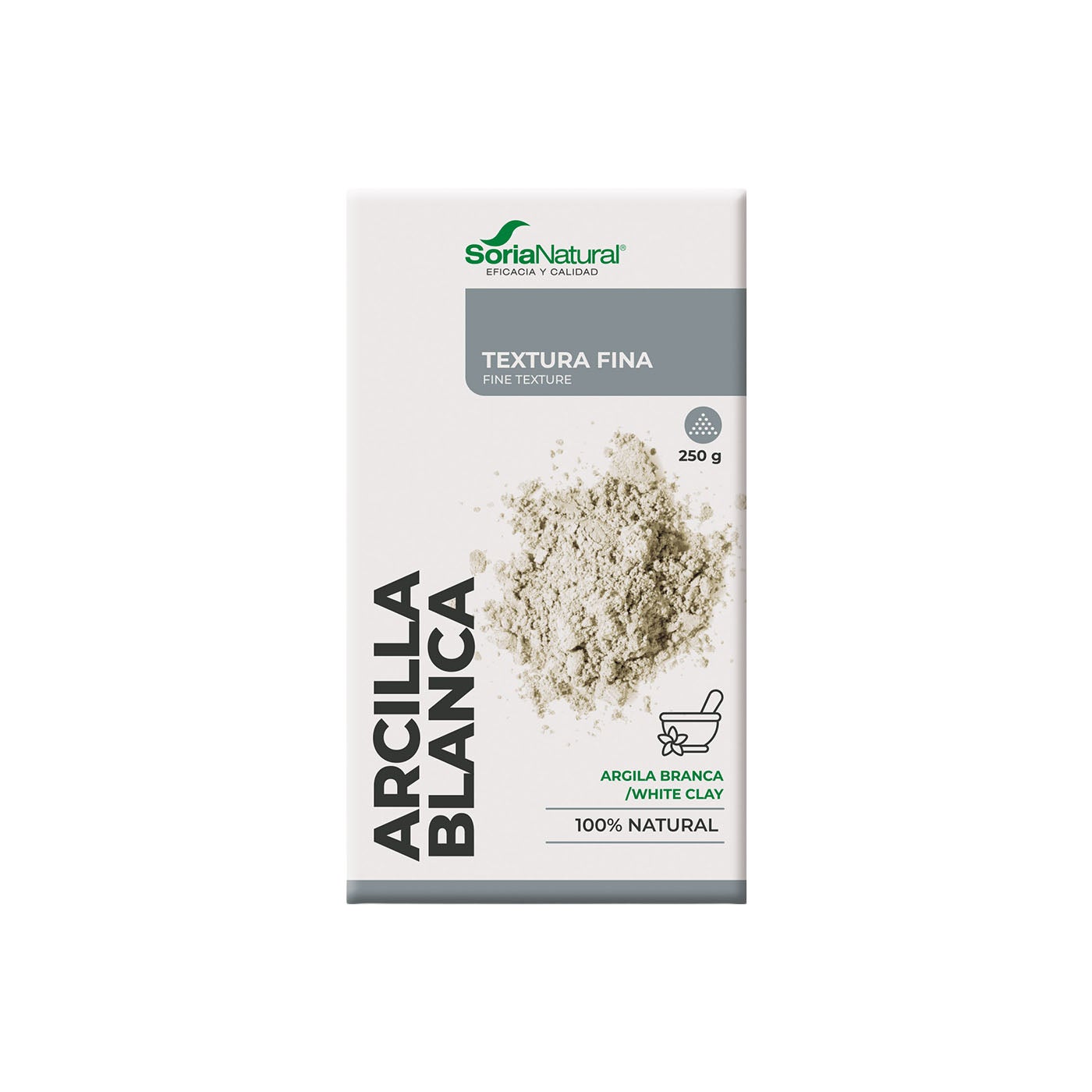 Arcilla Blanca Natural 250g Soria Natural