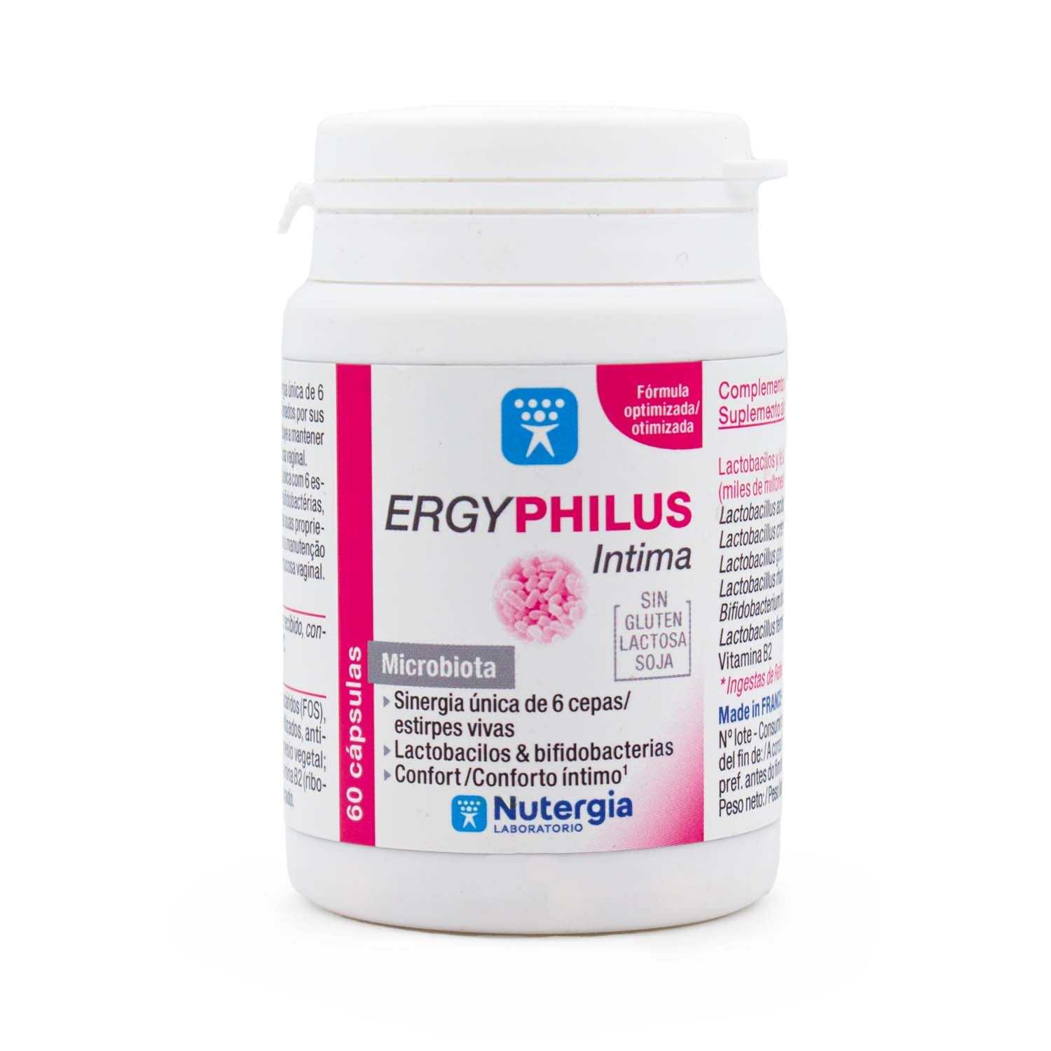 Ergyphilus Íntima 60cápsulas Nutergia