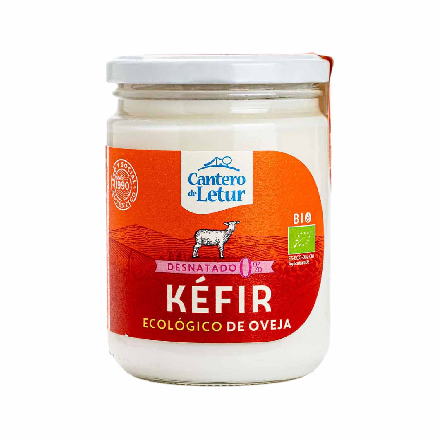 Kéfir de Oveja Desnatado 420g El Cantero De Letur