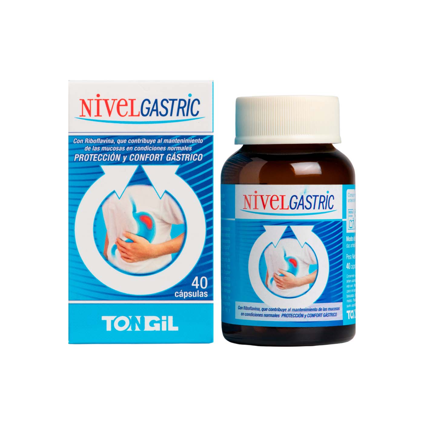 Nivelgastric 40 cápsulas Tongil