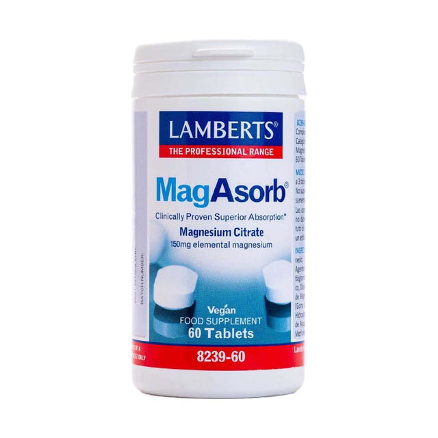 MagAsorb 60 comprimidos Lamberts