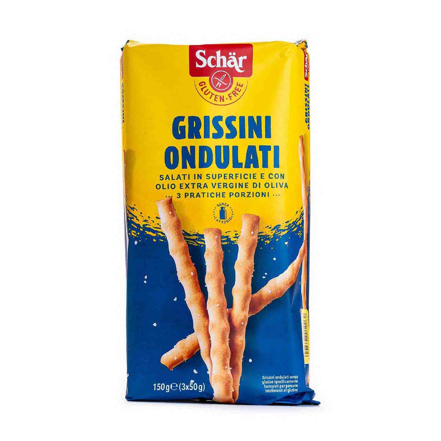 Grissini ondulati 150g Schär