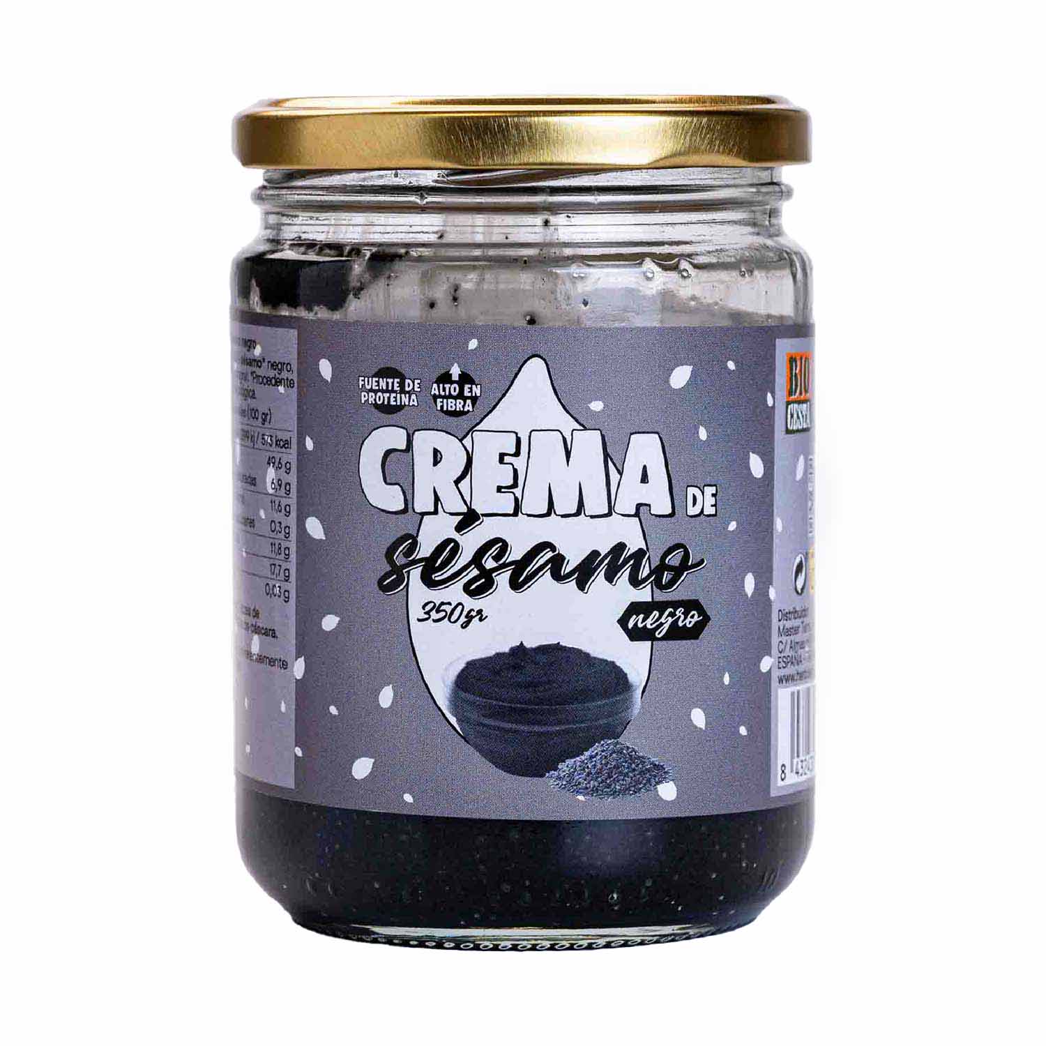 Puré de sésamo negro 350g Bio Cesta