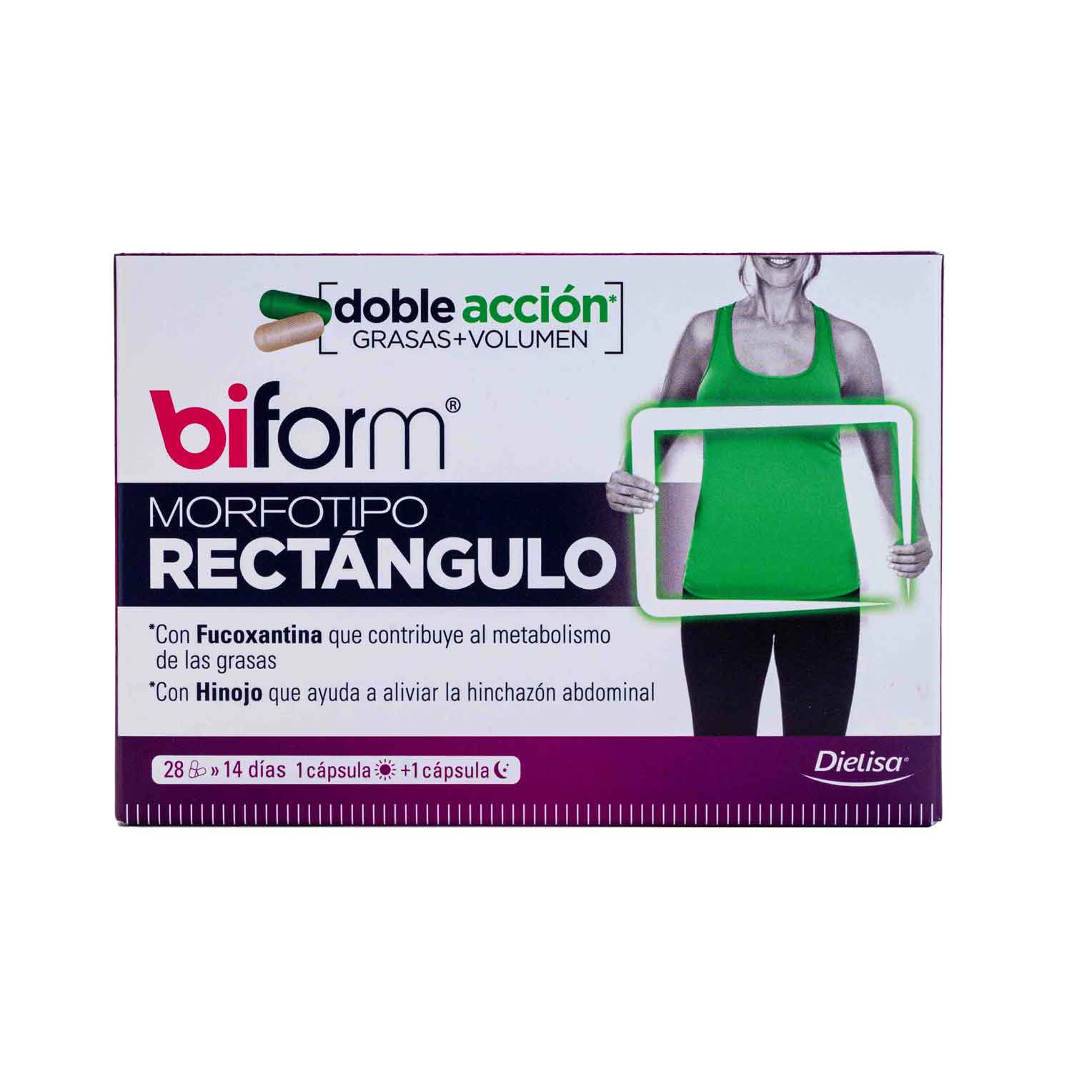 Morfotipo rectángulo 28 cápsulas Biform