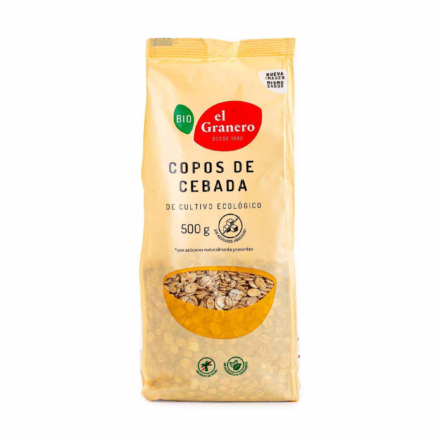 Copos de cebada ecológicos 500g El Granero Integral