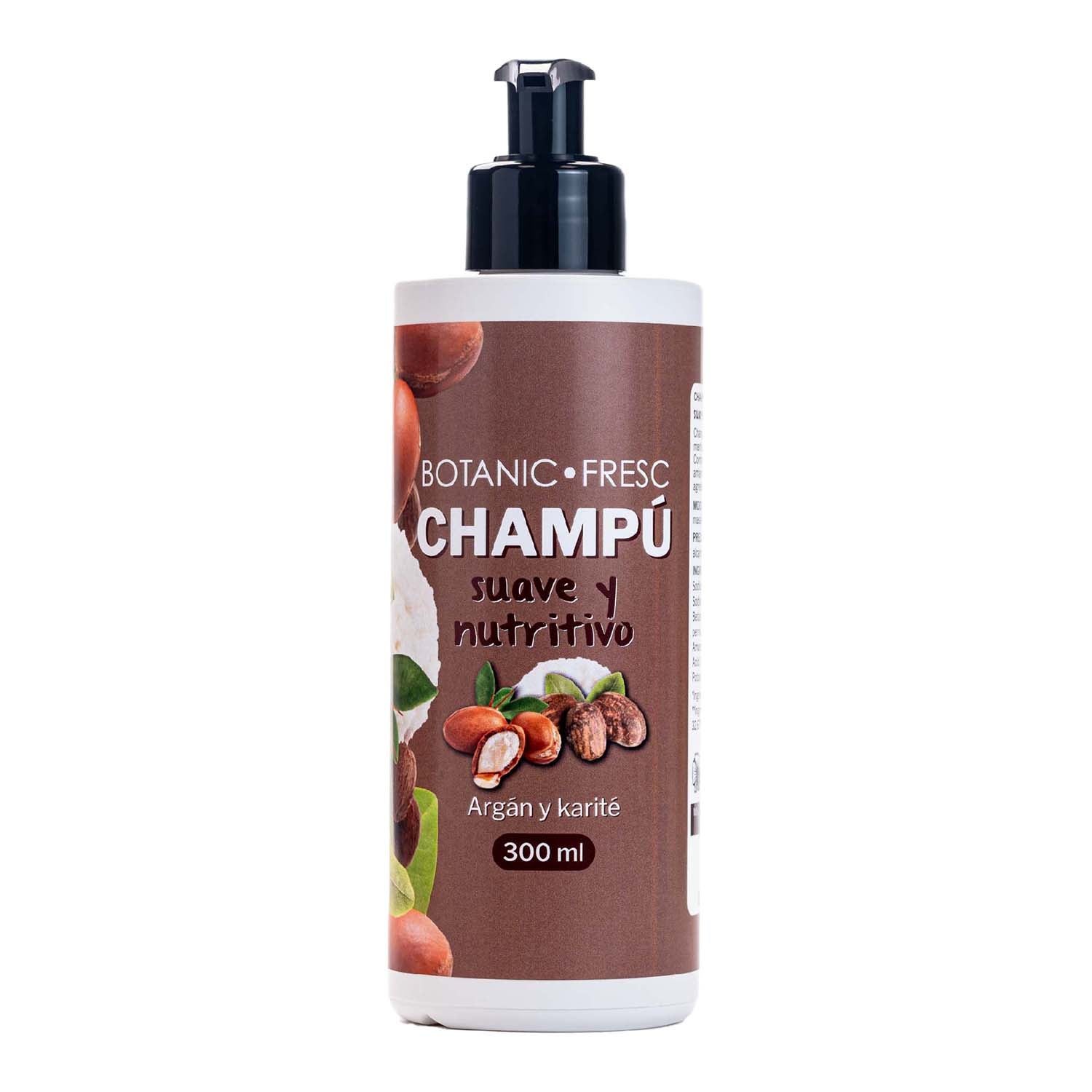 Champú Suave y Nutritivo con Aceite de Argán y Manteca de Karité 300ml Terra Verda