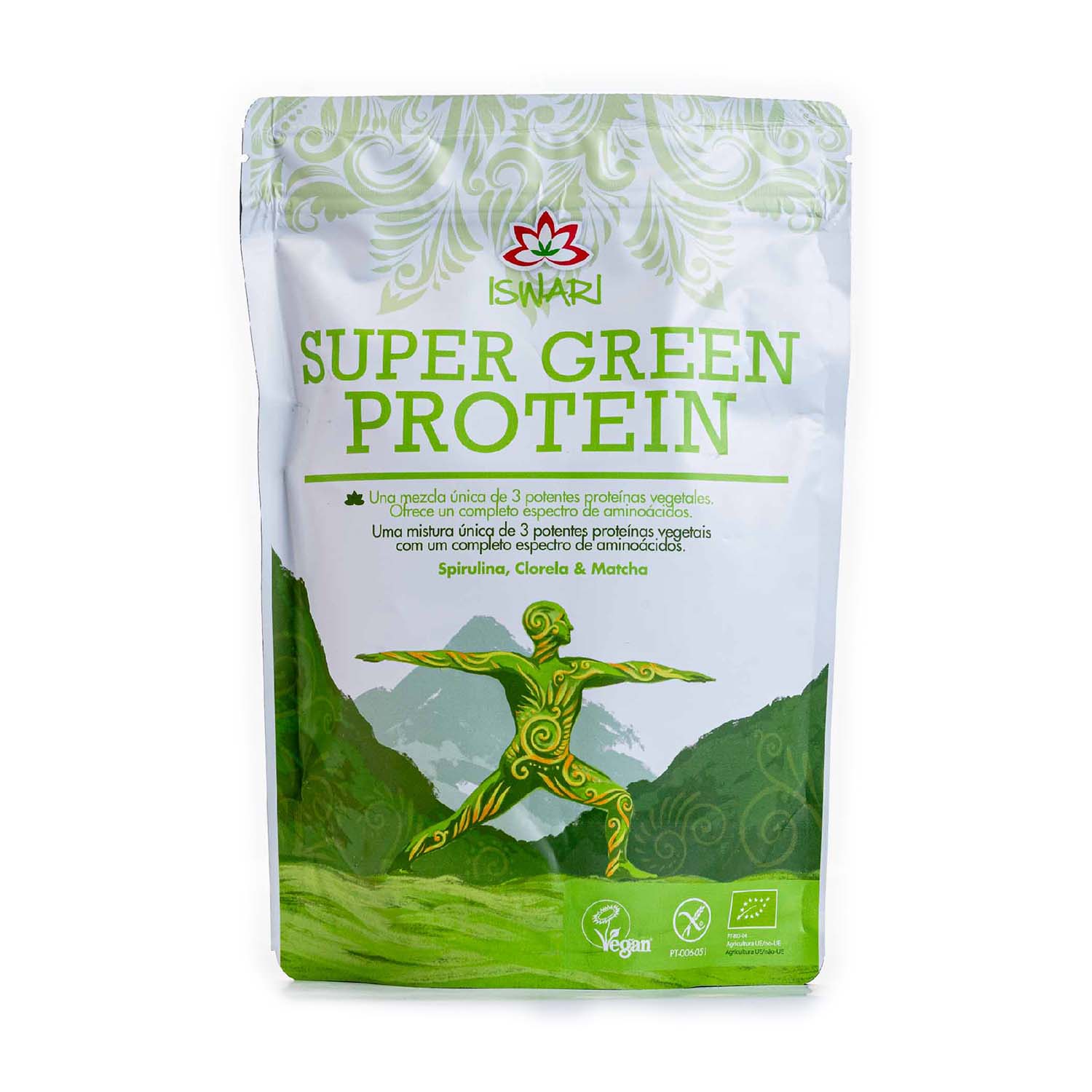 Súper green proteína 250g Iswari