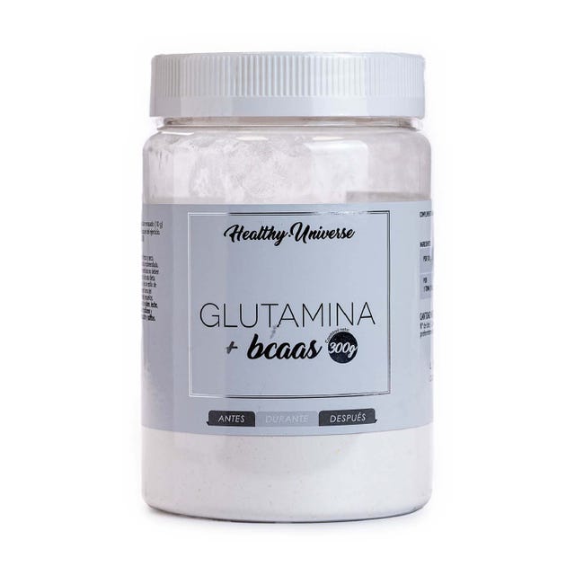 Glutamina + BCAAS en polvo de limón 300g Green Sun