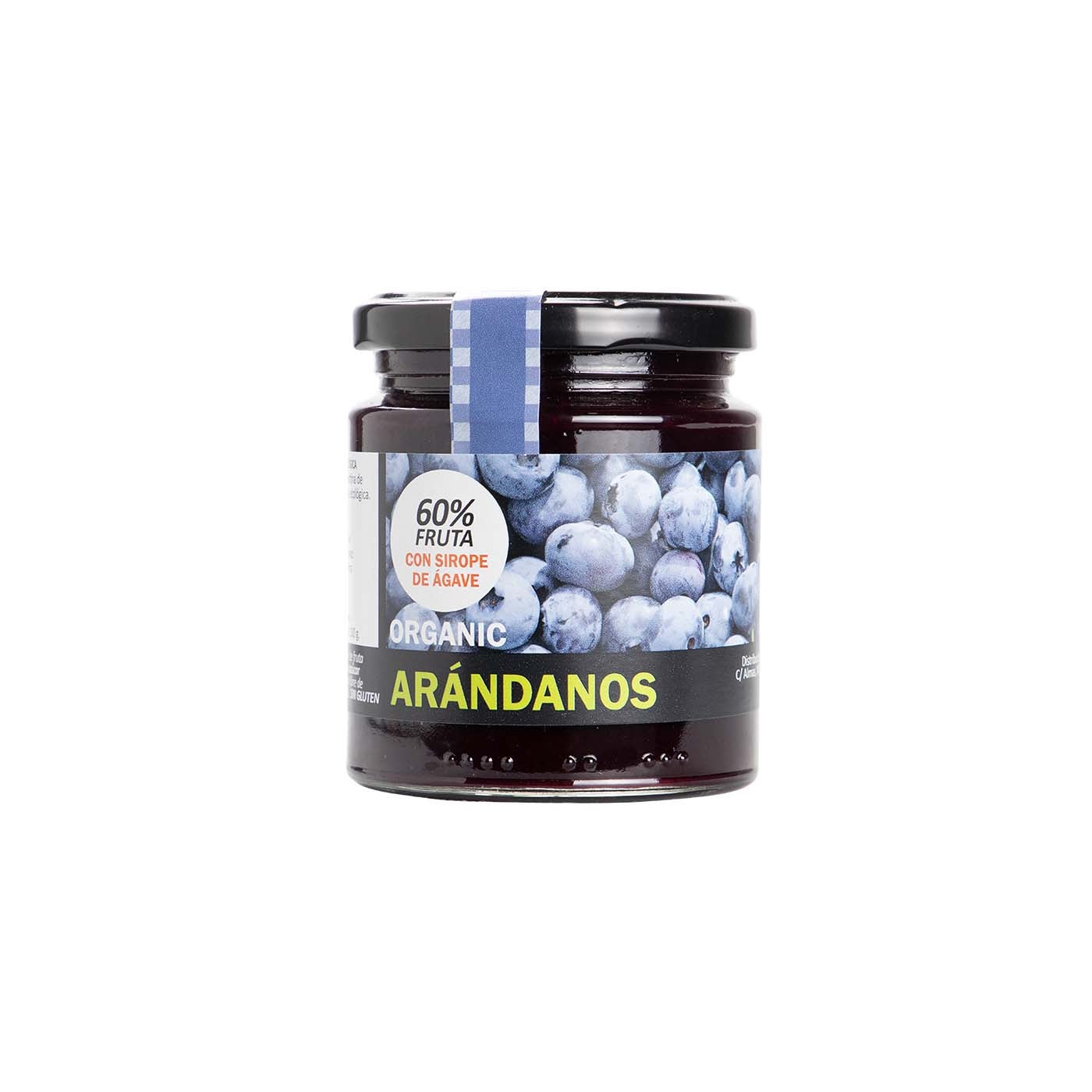 Mermelada de arándanos con sirope agave 260g Bio Cesta