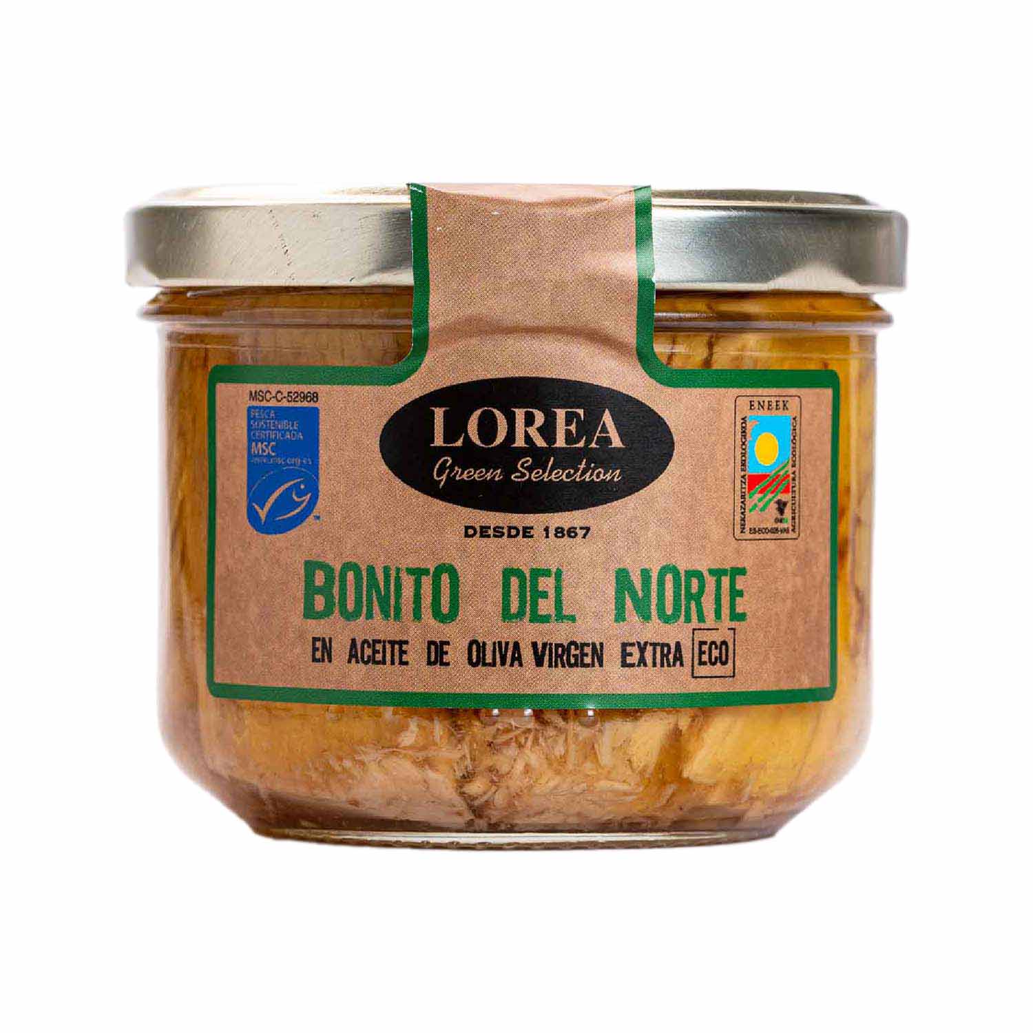 Bonito del Norte en Aceite de Oliva Virgen Extra 225g Lorea Gourmet