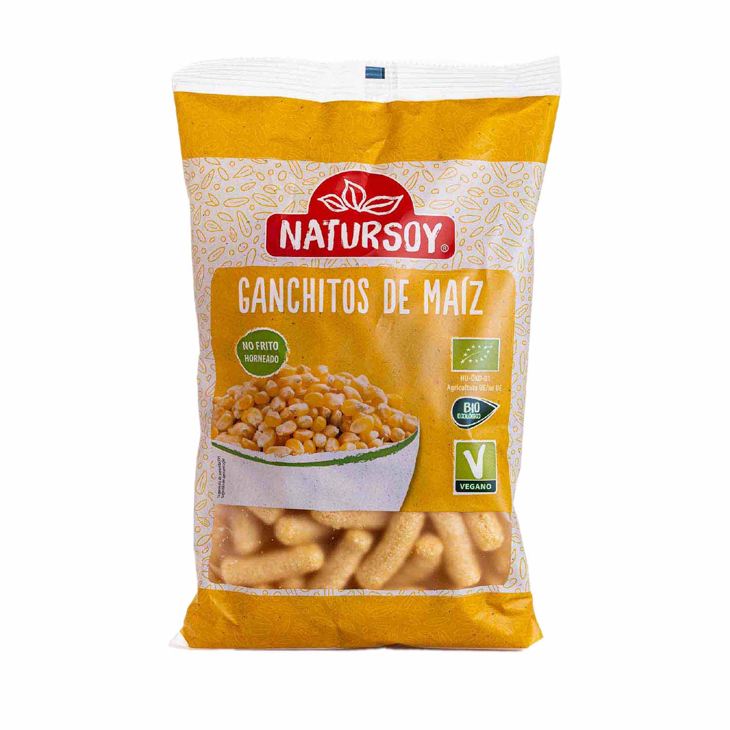 Ganchitos de maíz 75g Natursoy