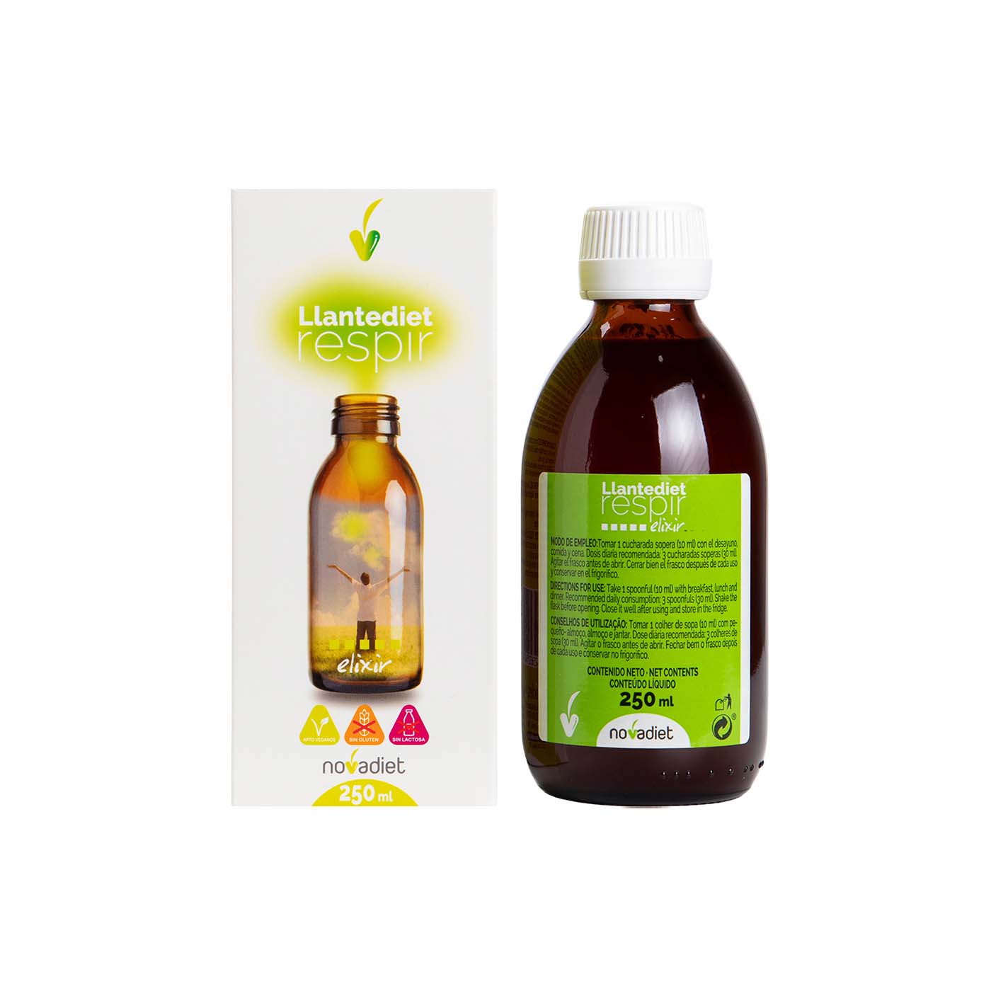 Llantediet respir 250ml Novadiet
