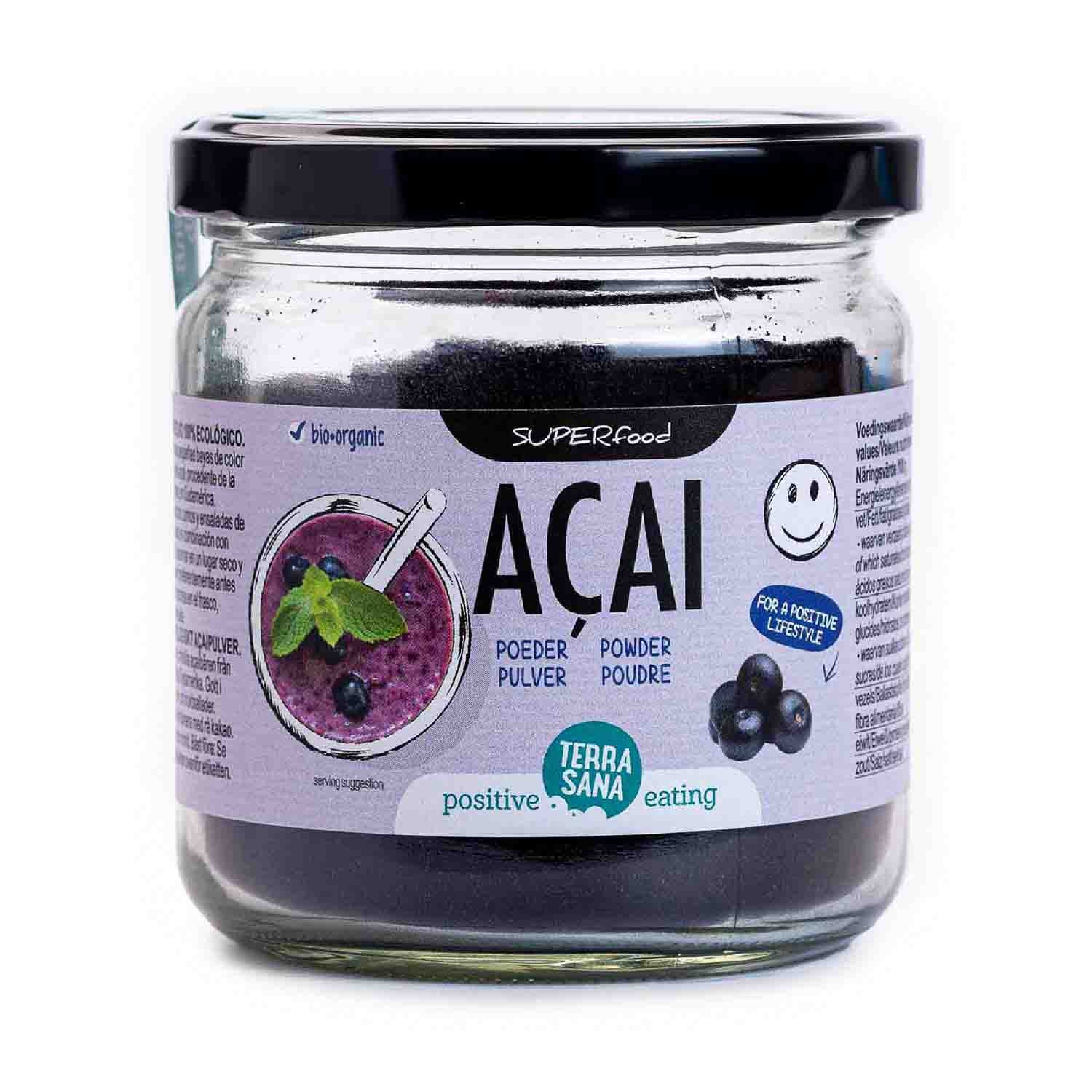 Super açai en polvo 140g Terrasana