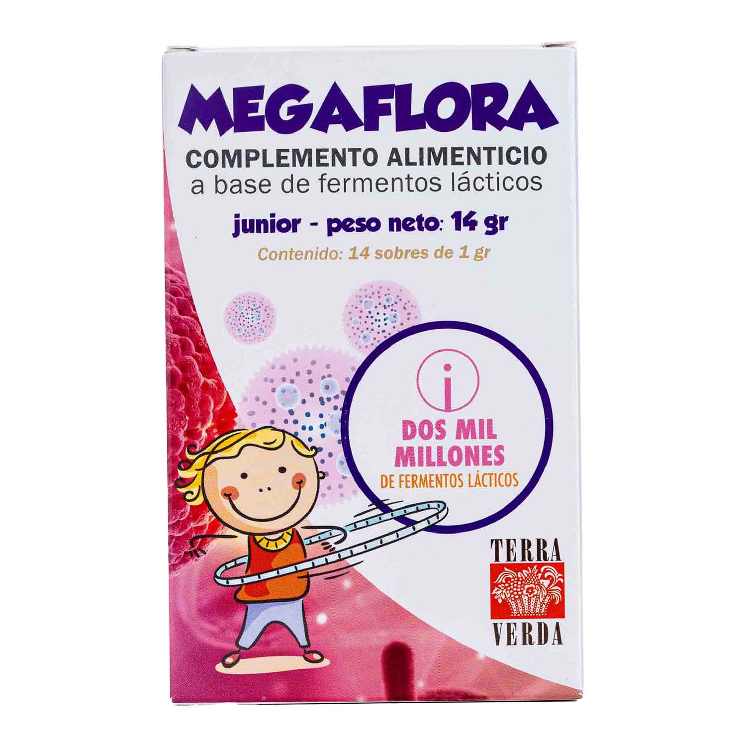 Megaflora Junior en Sobres