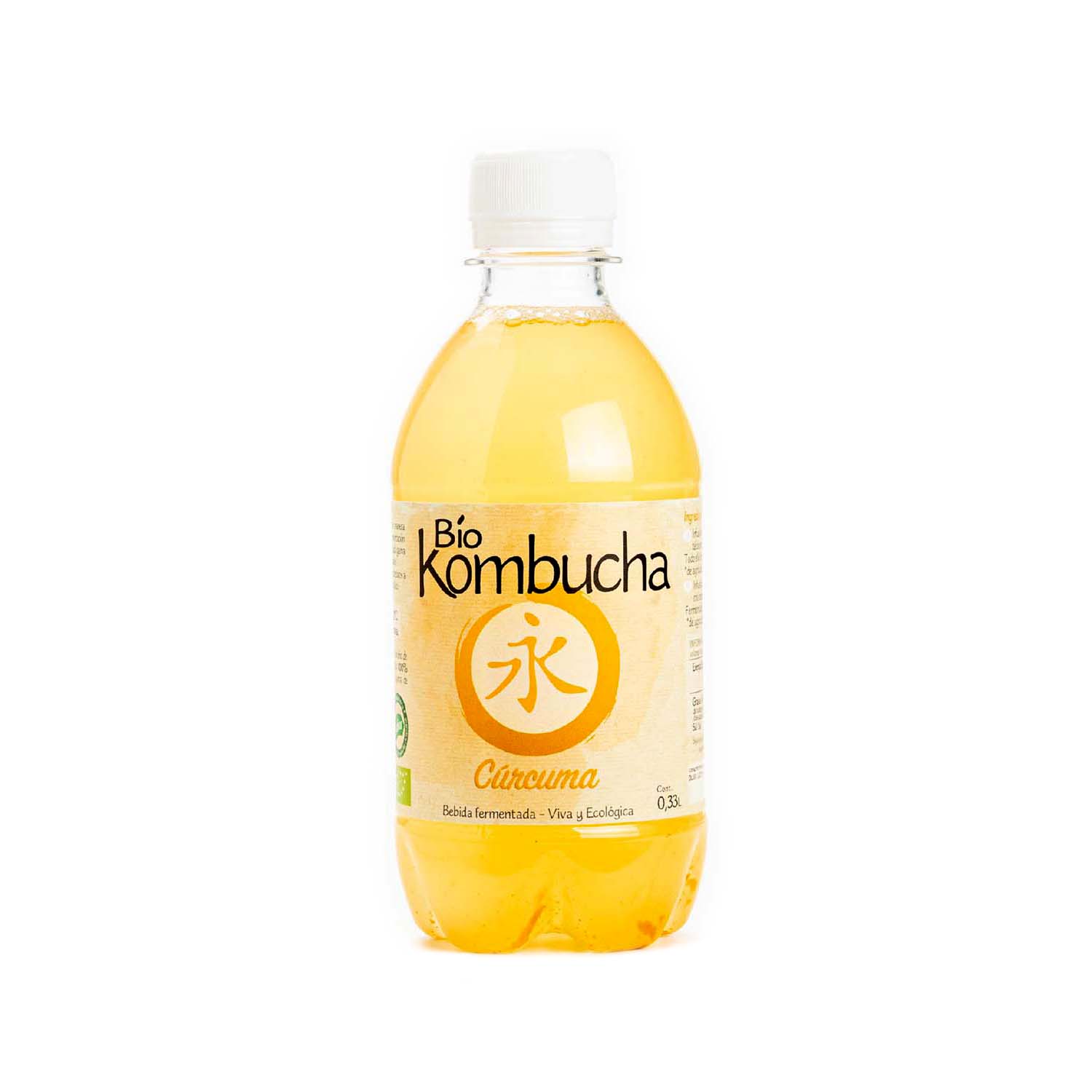 Kombucha de cúrcuma 333ml Bio Kombucha