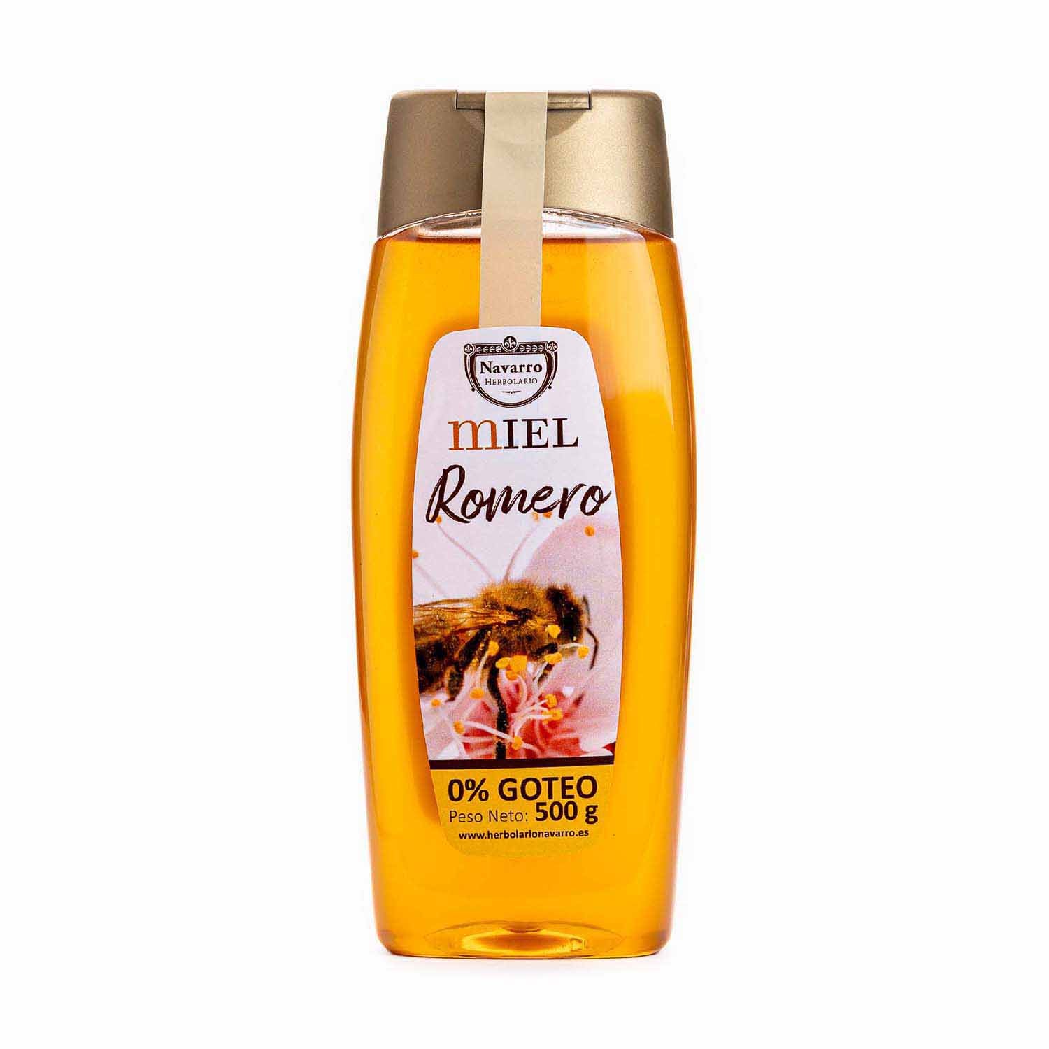 Miel de romero antigoteo 500g Herbolario Navarro