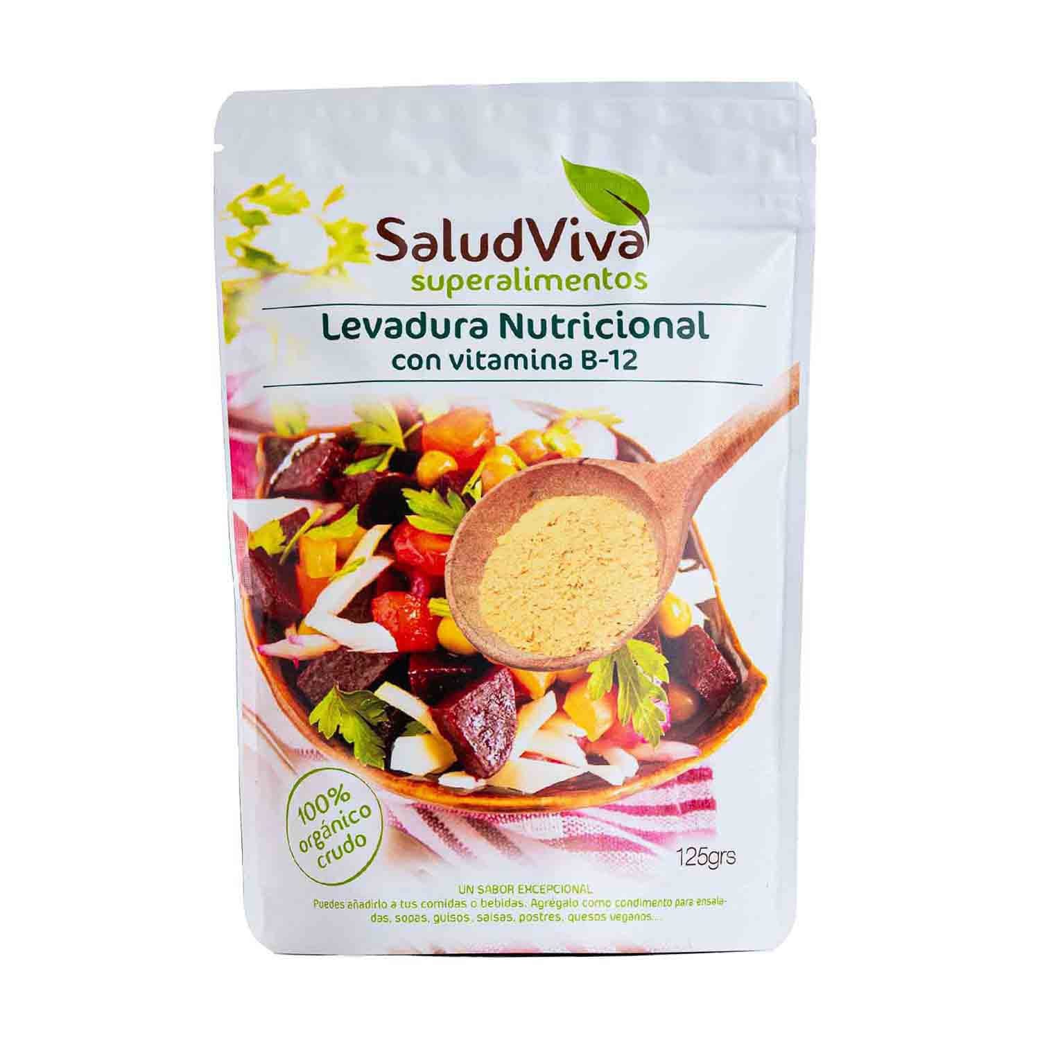 Levadura Nutricional 125g SaludViva - Yebio