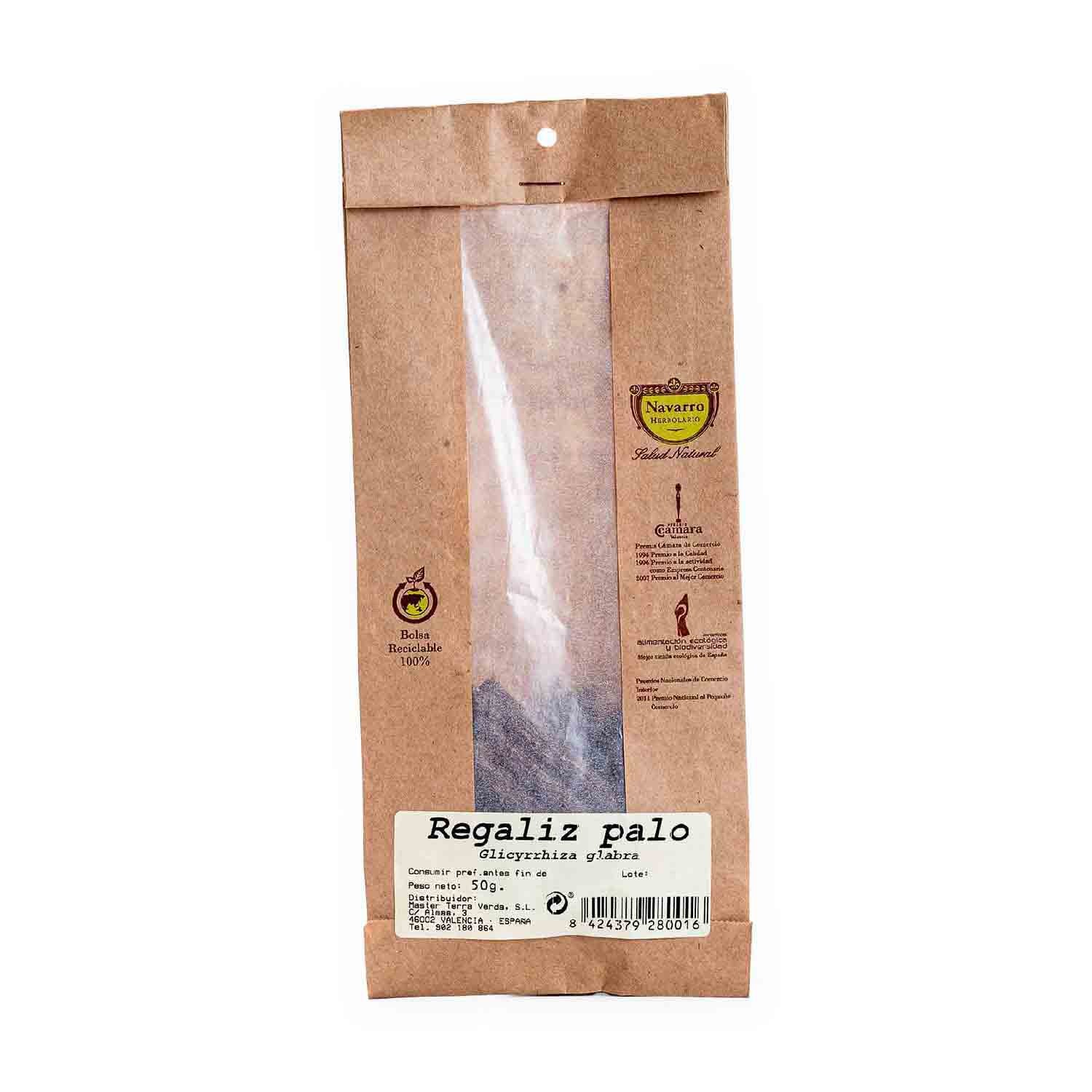 Regaliz en Palo a Granel 50g Herbolario Navarro