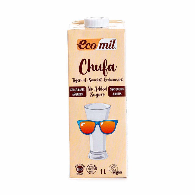 Bebida de Chufa sin Azúcar 1L Ecomil