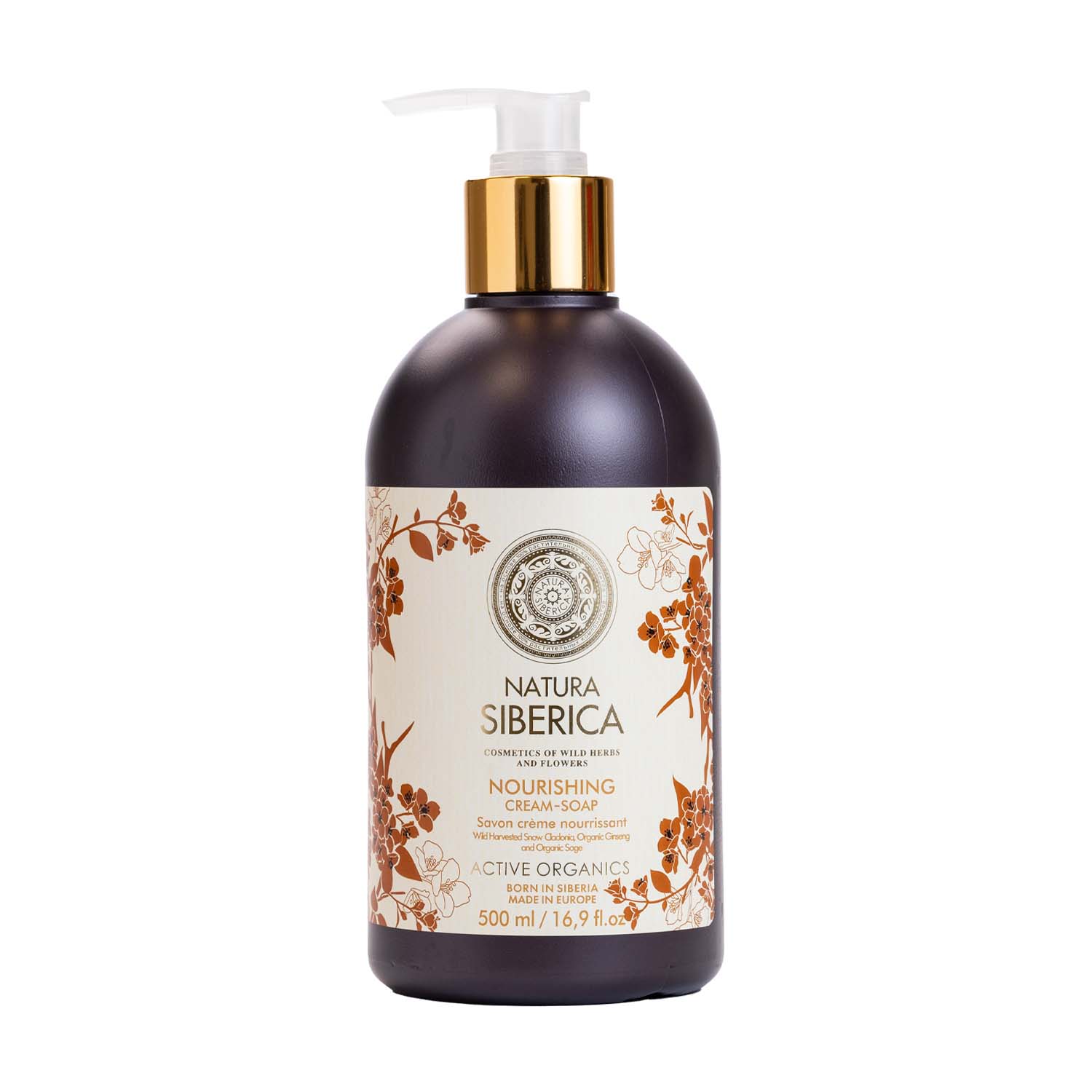 Jabón Cremoso Nutritivo 500ml Natura Siberica