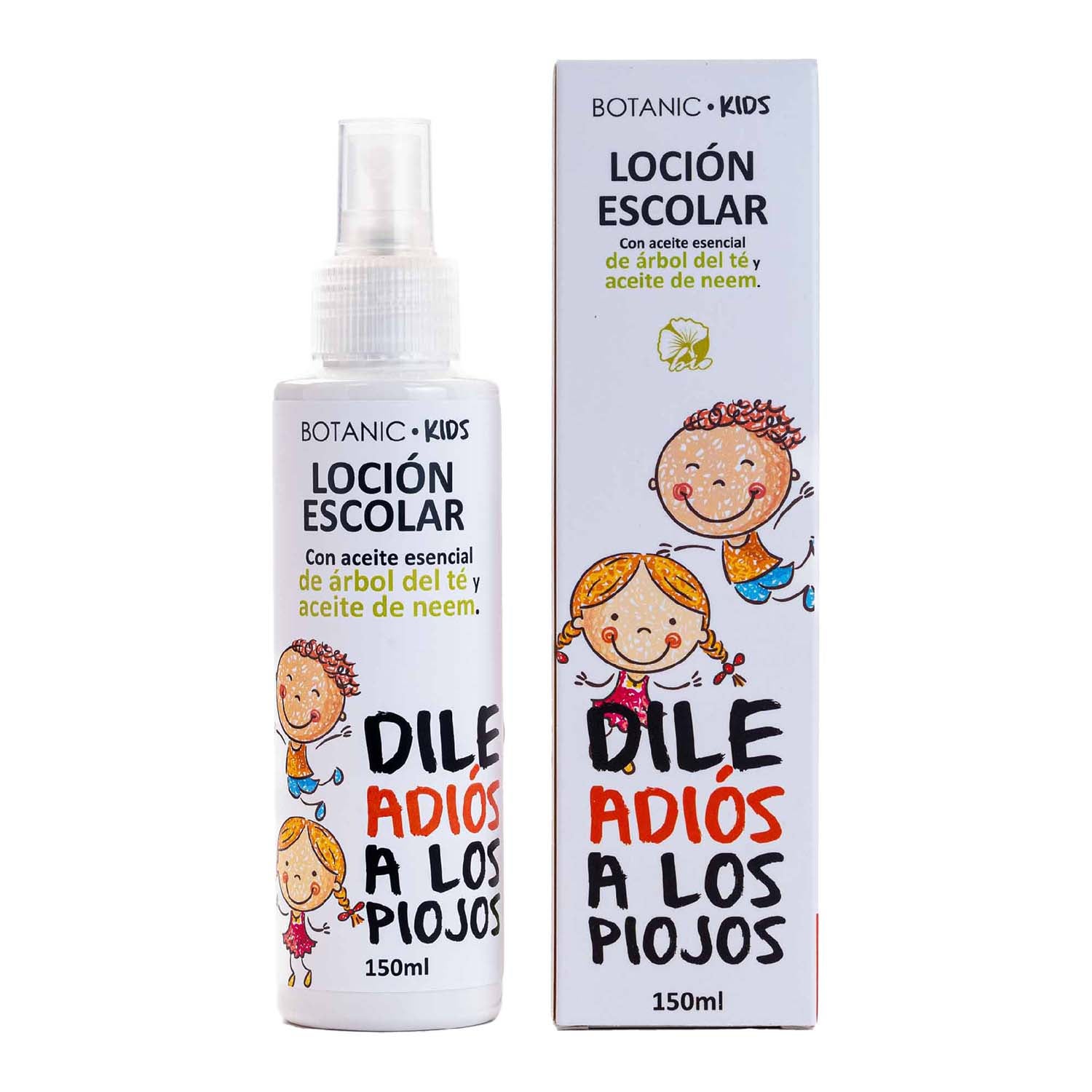 Loción escolar de Botánic Basic 150ml Terra Verda