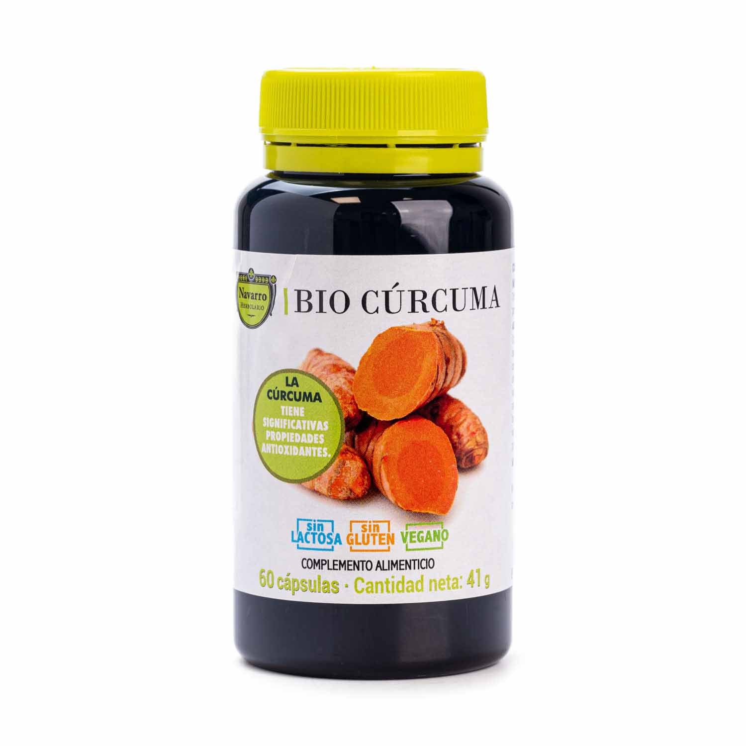Bio Cúrcuma 60 cápsulas Herbolario Navarro