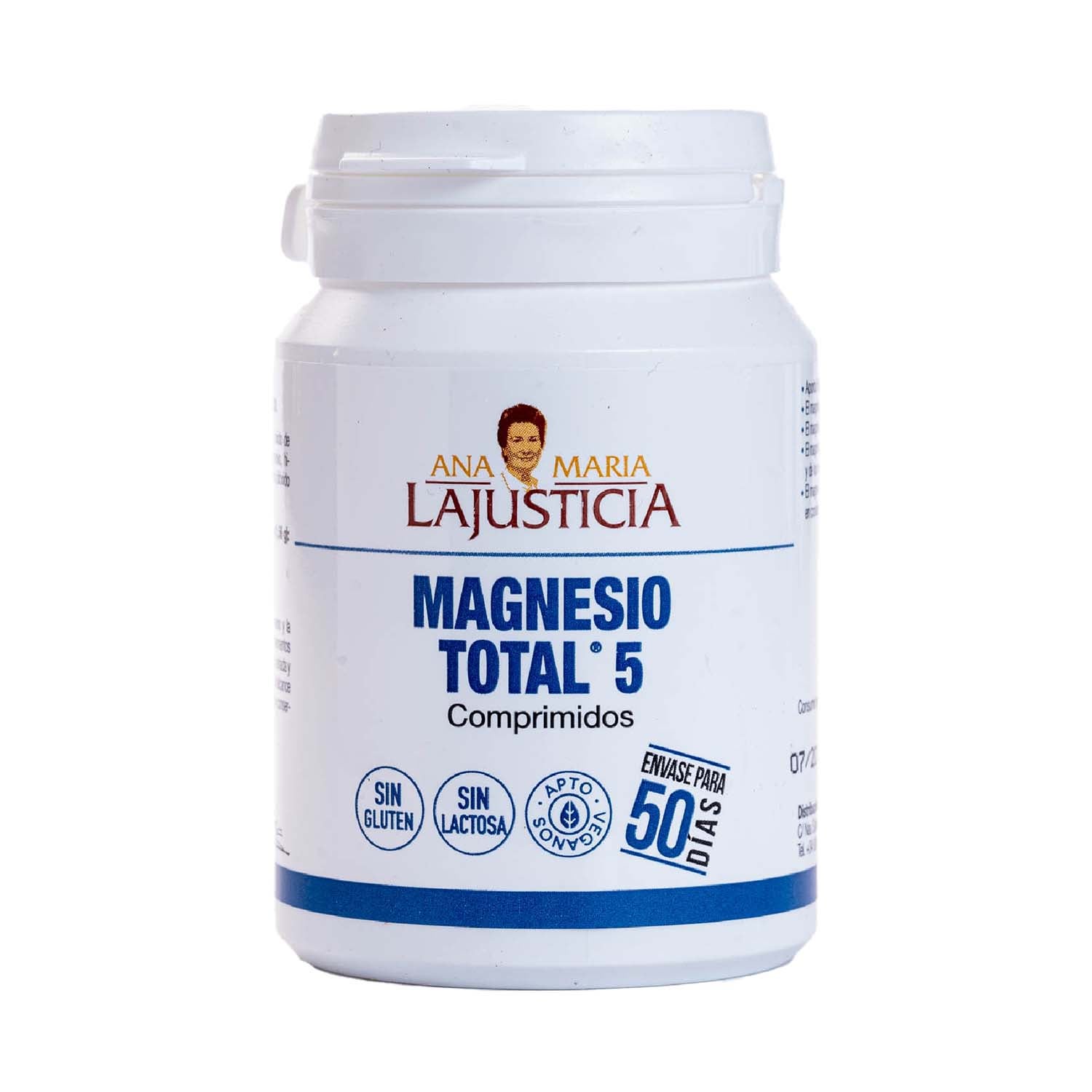 Magnesio Total 5 Sales 100 comprimidos Ana María Lajusticia