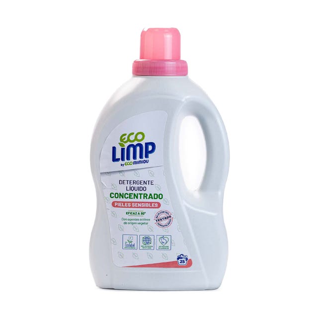 Detergente líquido concentrado piel sensible 1,5L Ecomimidu