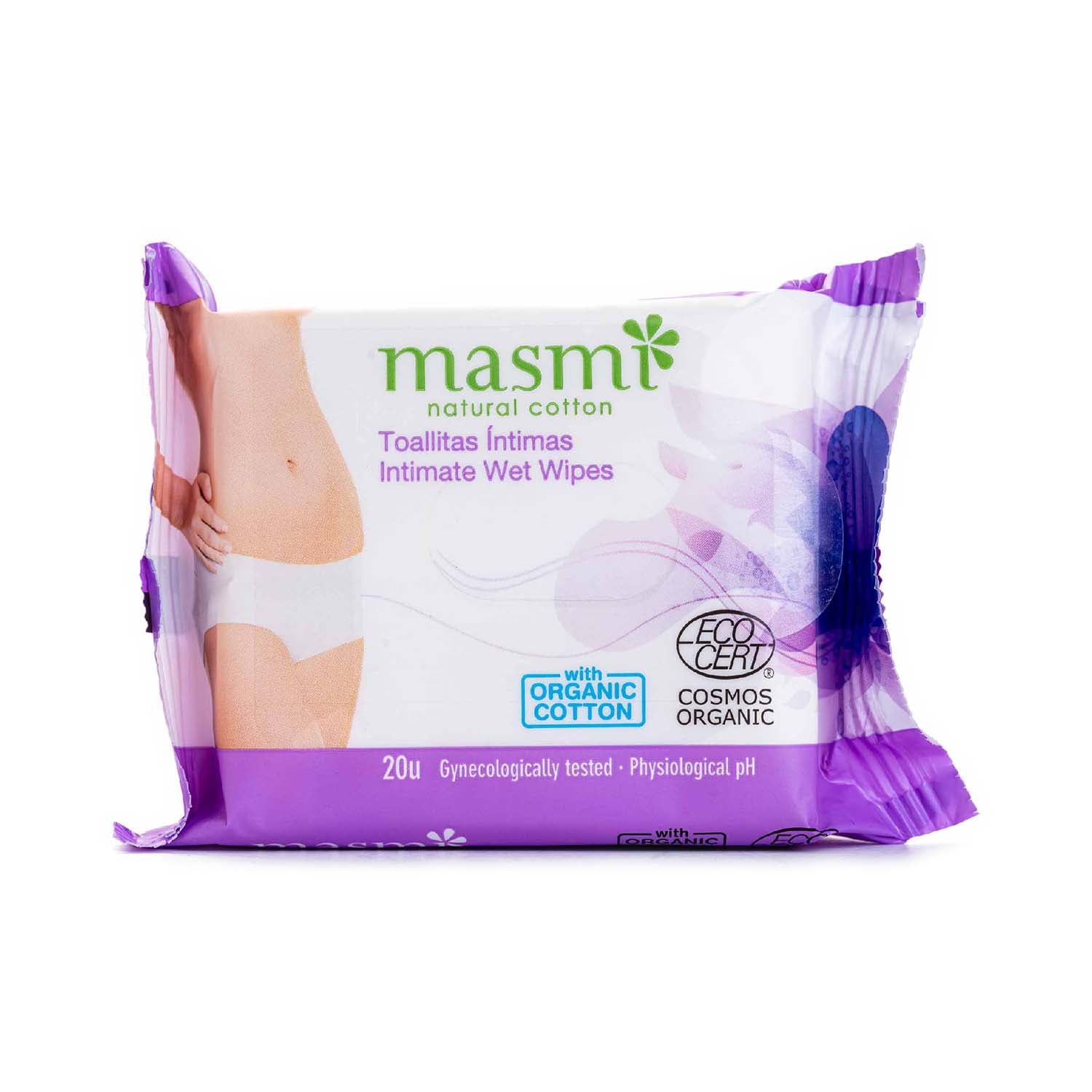 Toallitas húmedas Intimas 20uds Masmi