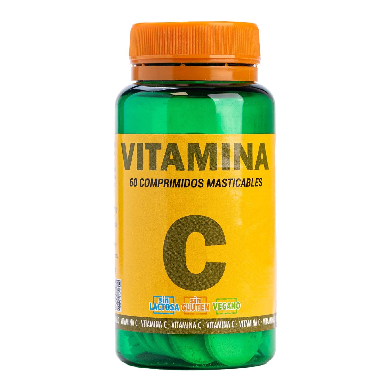 Vitamina C 60 60 comprimidos masticables Terra Verda