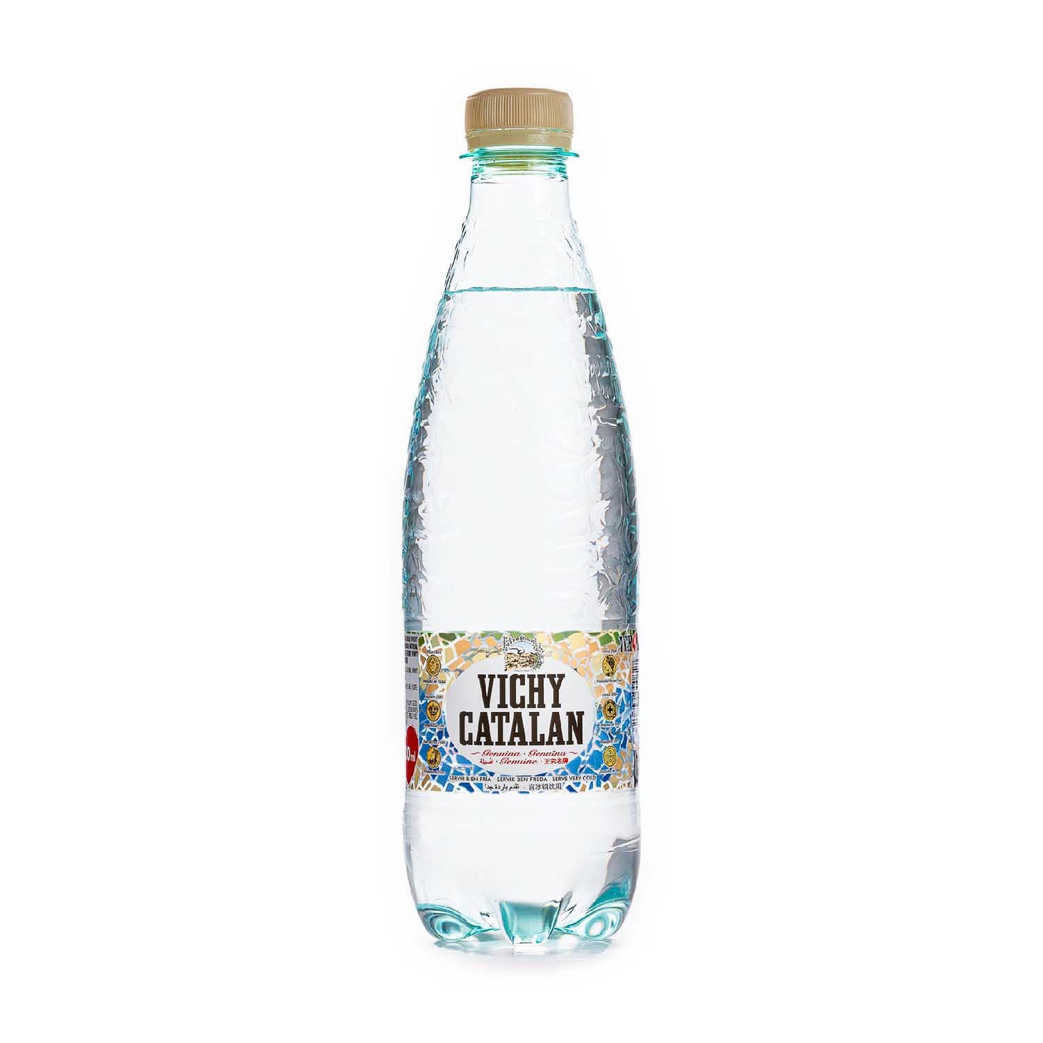 Agua Mineral Natural con Gas Vichy Catalán 500ml Vichy Catalan