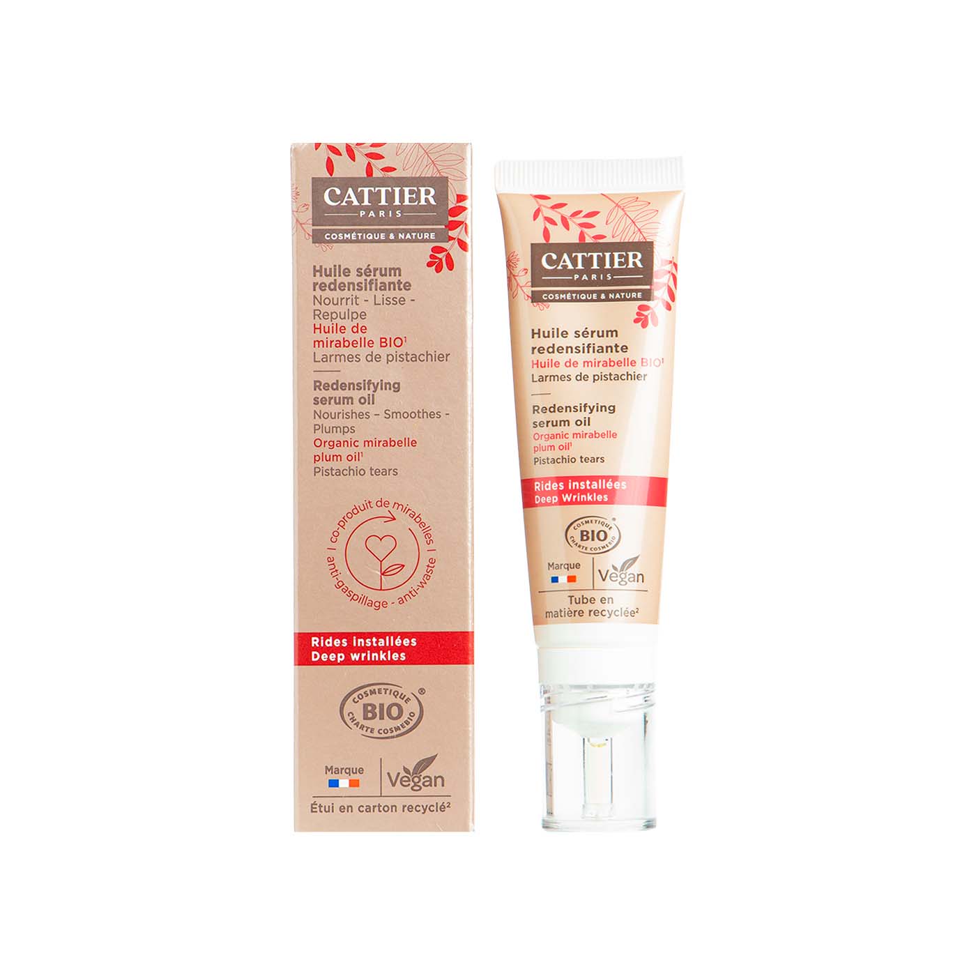 Sérum Facial Oleoso Redensificante 30ml Cattier