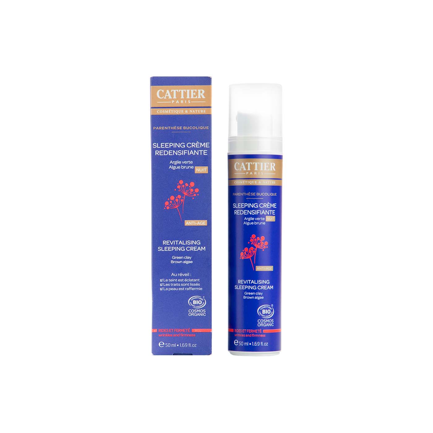 Crema Facial Noche Redensificante 50ml Cattier