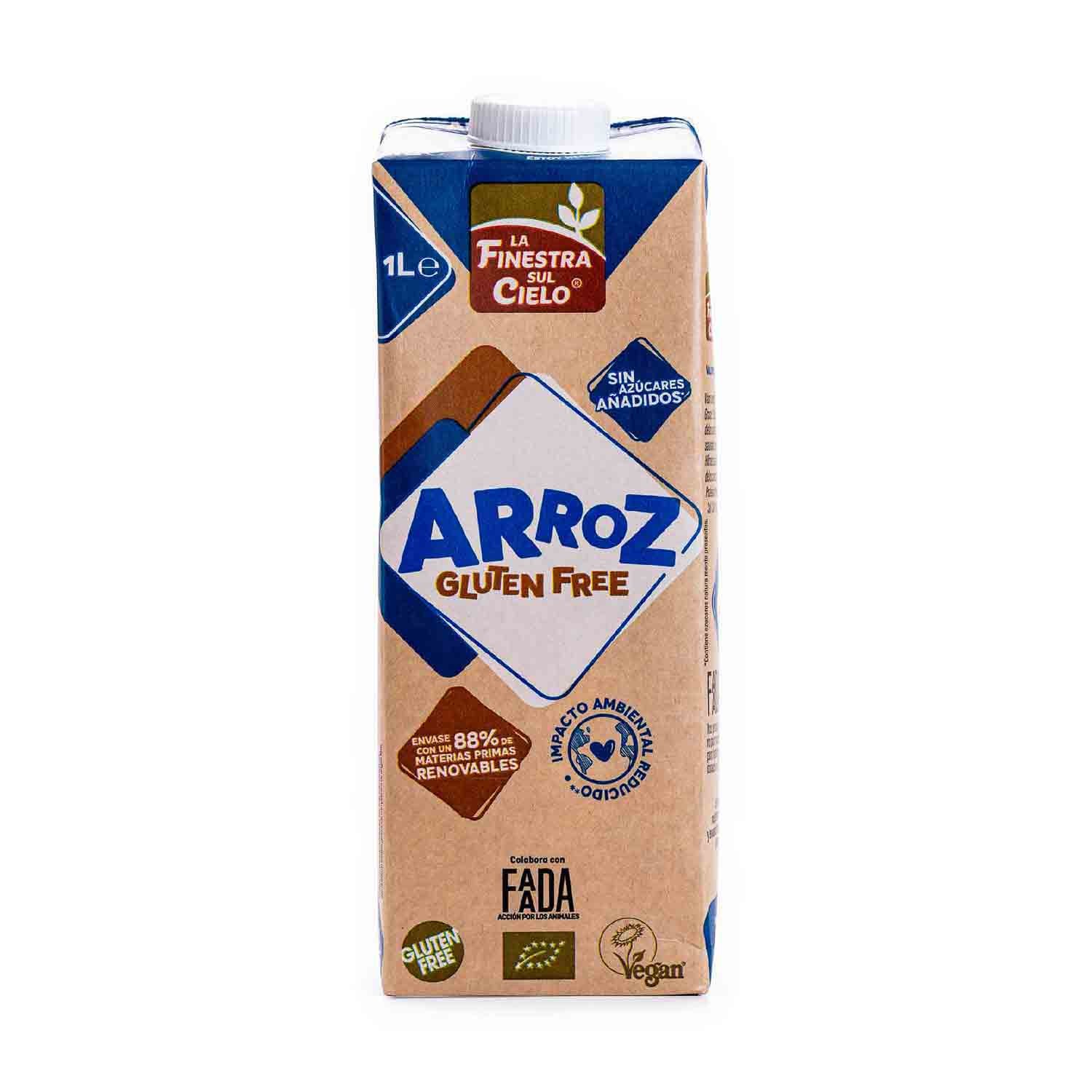 Bebida de arroz 1L La Finestra Sul Cielo