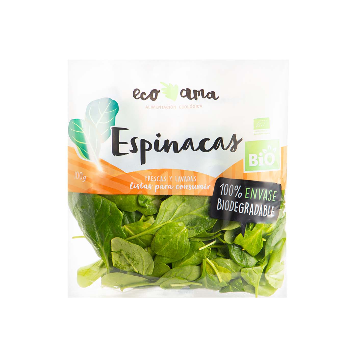 Brotes de Espinacas 125g Ecoama