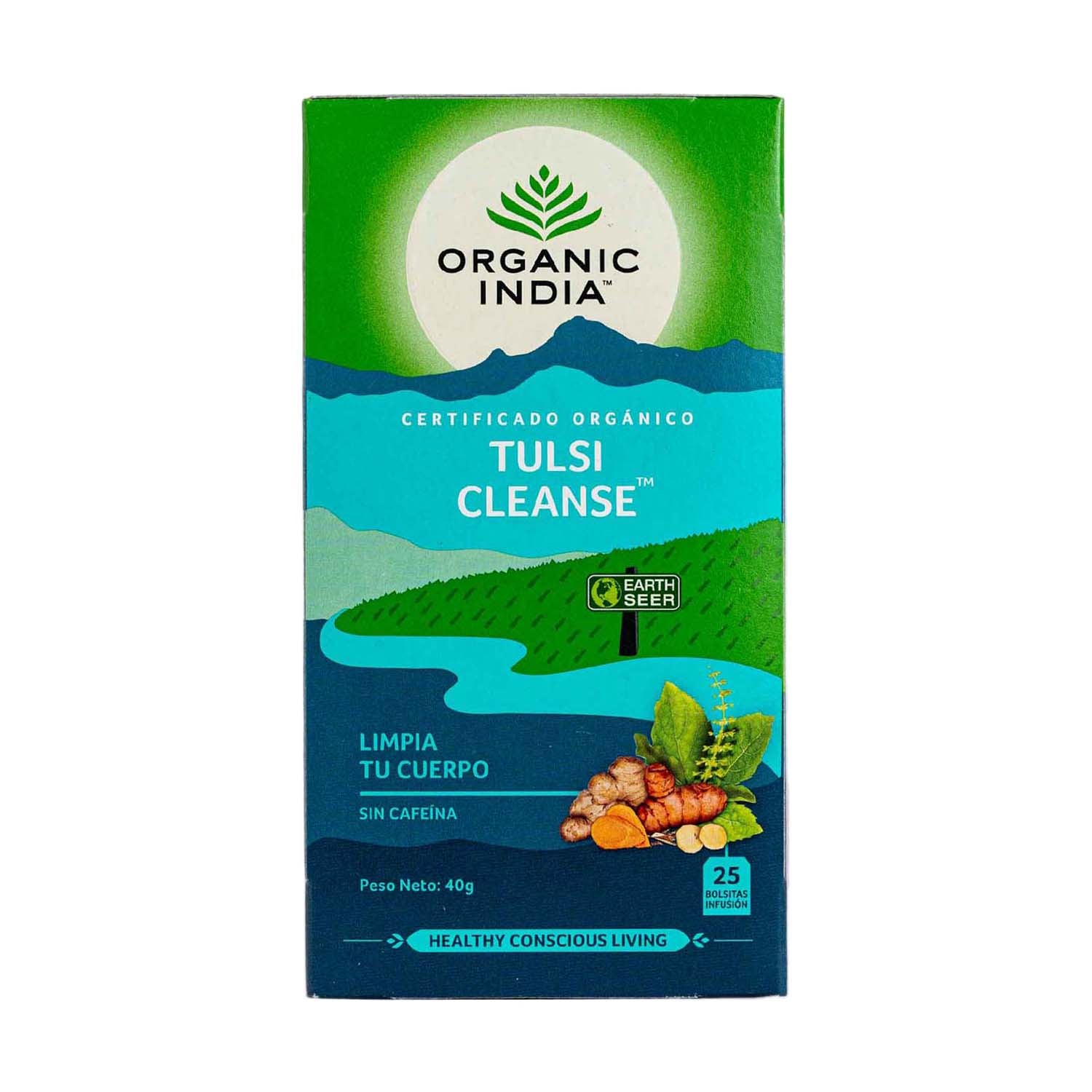 Tulsi Cleanse 25uds Organic India