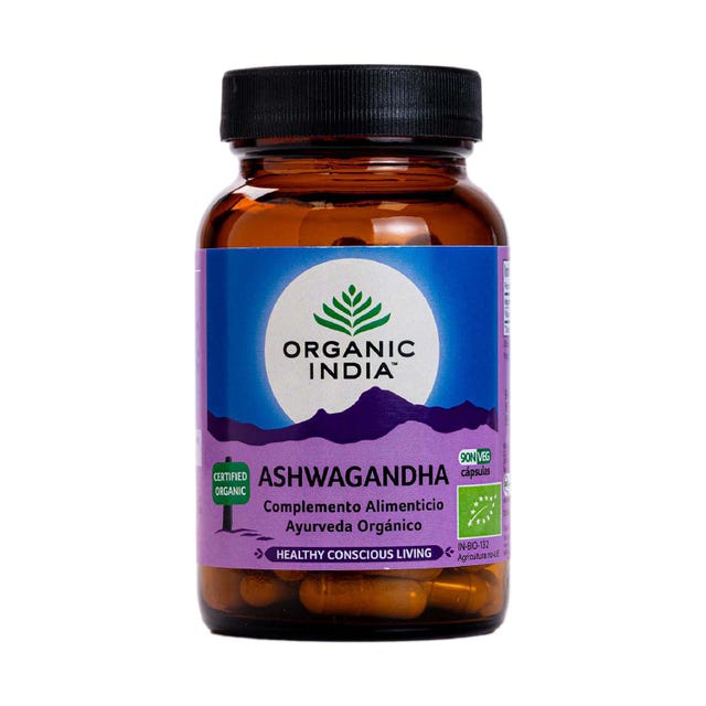 Ashwagandha 90 cápsulas Organic India