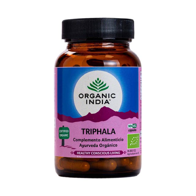Triphala Powder 90 cápsulas Organic India