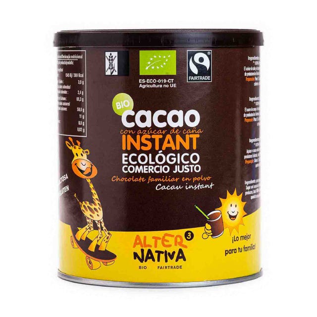 Cacao Instantáneo Bio 400g Alternativa3