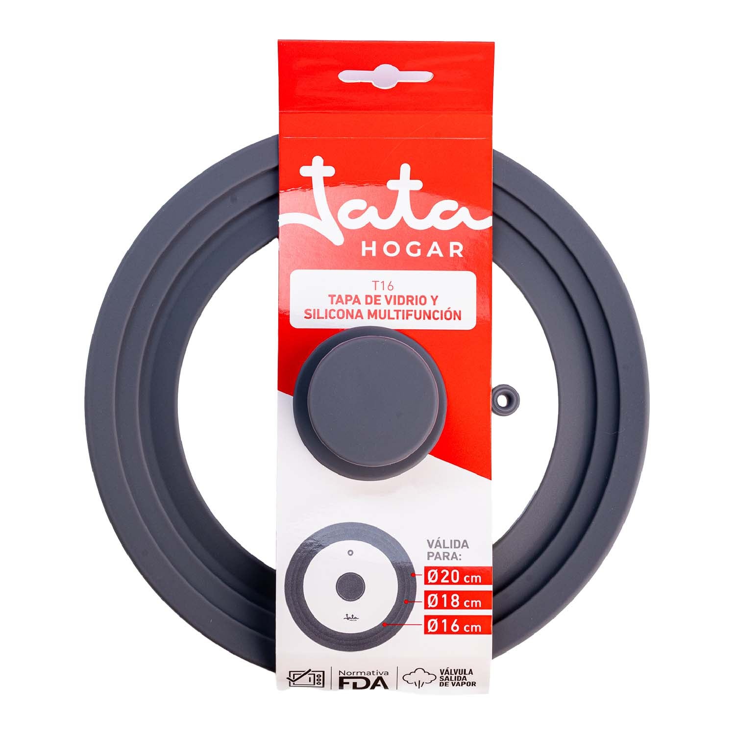 Tapa Universal Ø 16-18-20cm Jata