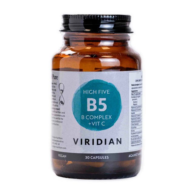 High Five B-Complex Ascorbato Magnesio 30 cápsulas Viridian