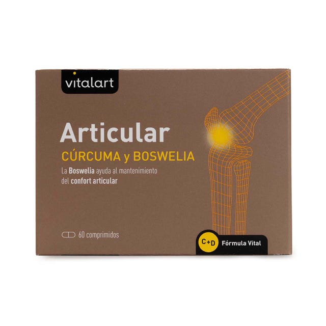 Articular Cúrcuma y Boswelia 60 comprimidos Vitalart