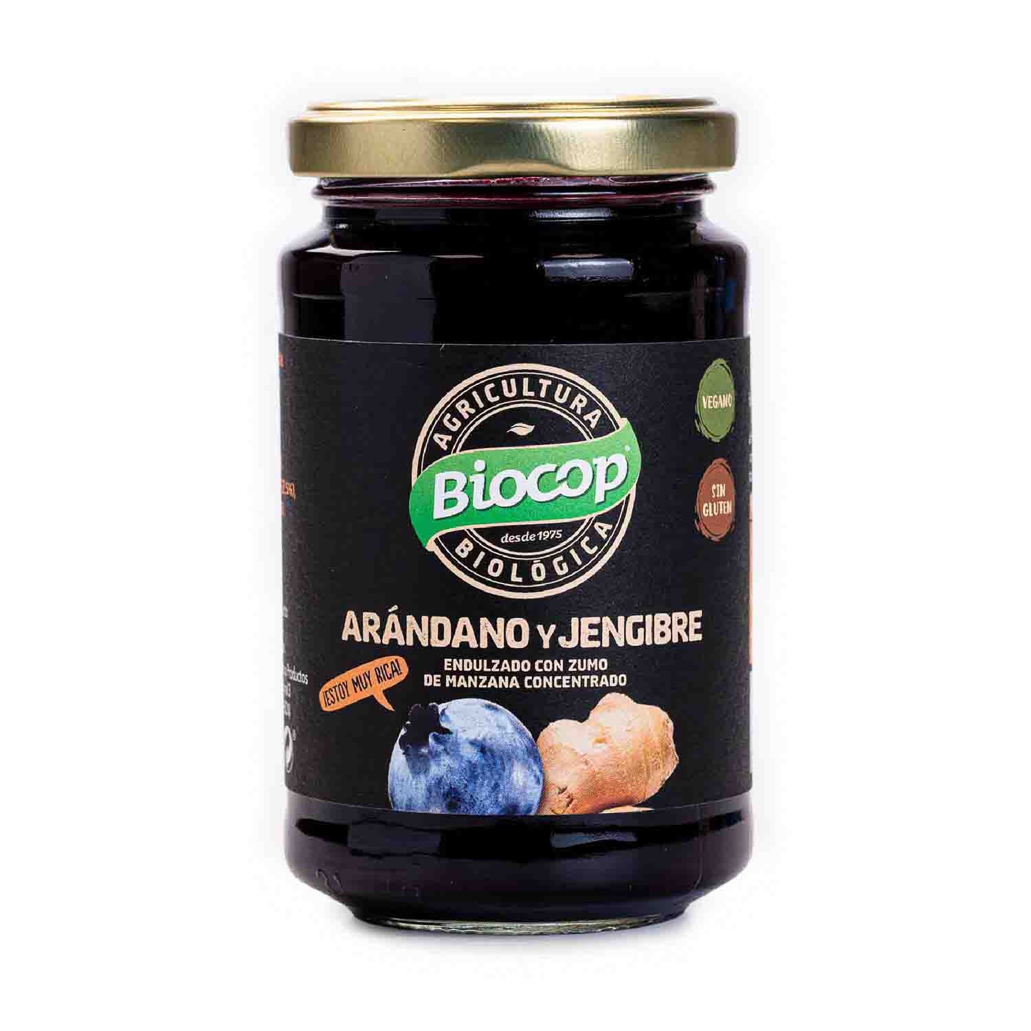 Compota de Arándanos y Jengibre 280g Biocop