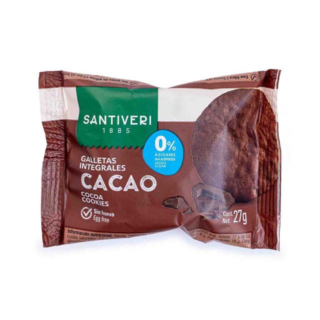 Galletas Digestive de Cacao 3uds Santiveri