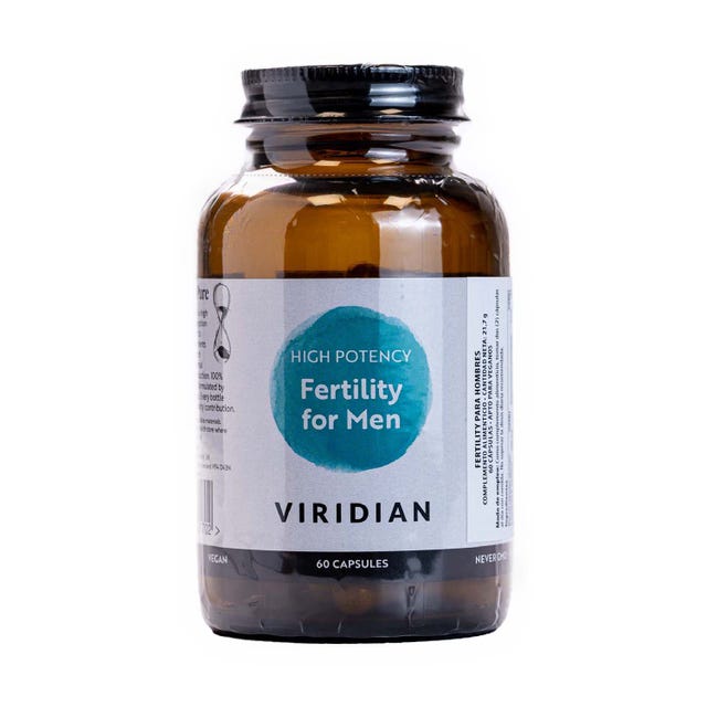 Fertility para Hombres 60 cápsulas Viridian