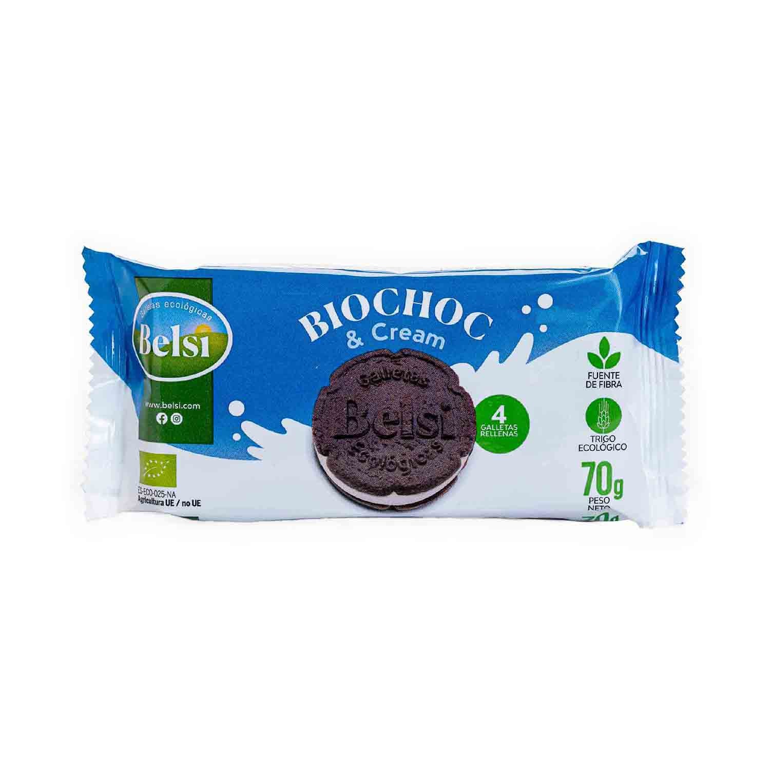 Biochoc & Cream 70g Belsi