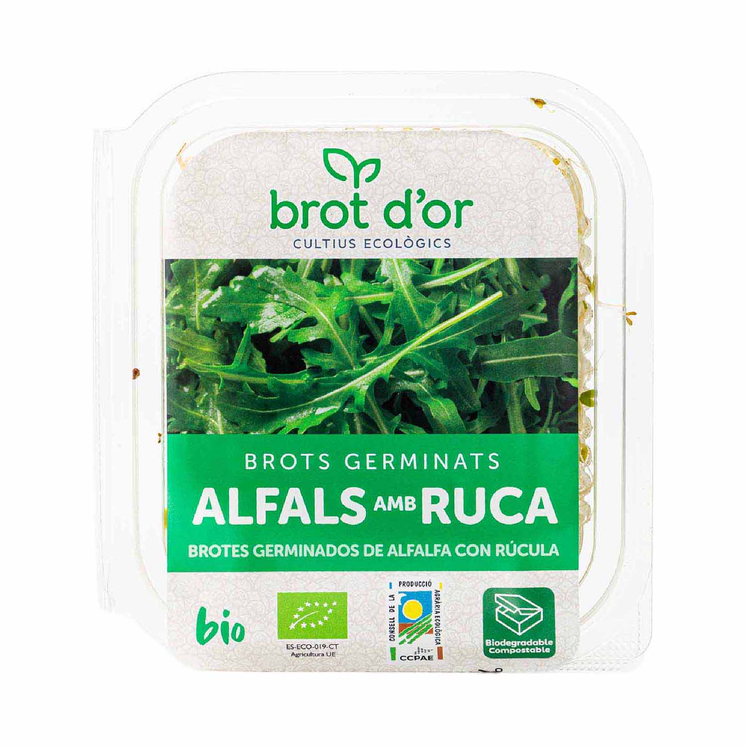 Brotes Germinados de Alfalfa y Rúcula Eco 50g Brot d'Or
