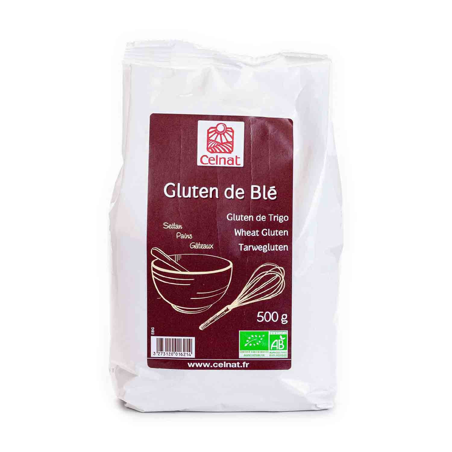 Gluten de trigo 500g Celnat