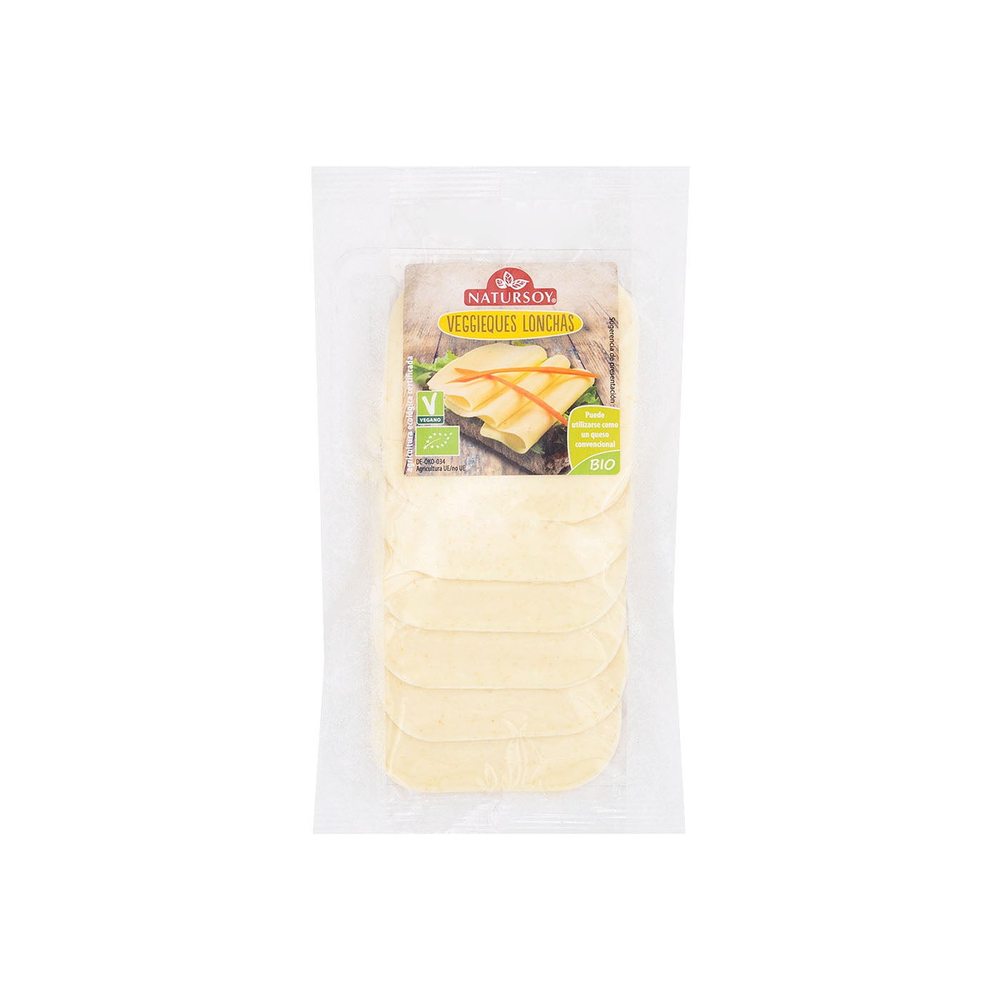 Queso Vegano en Lonchas 150g Natursoy