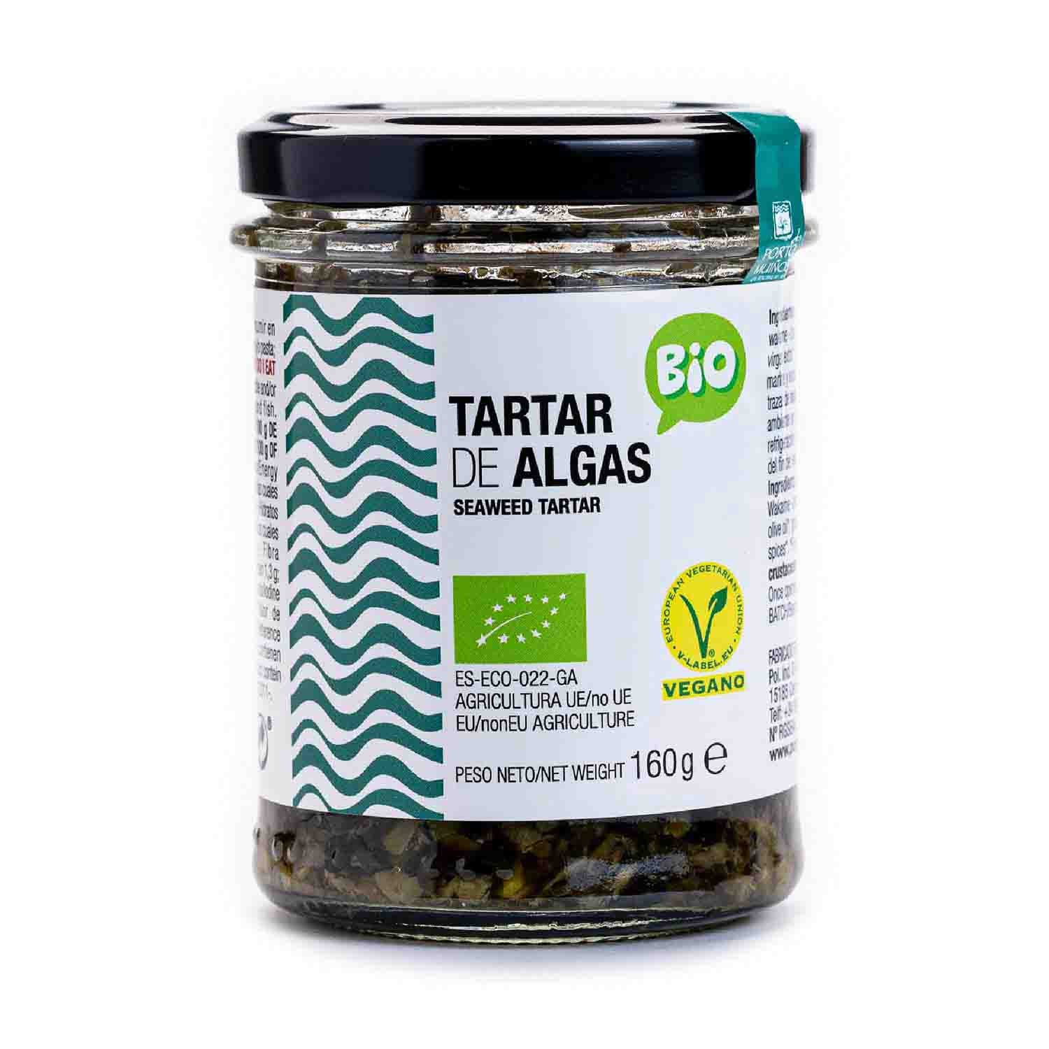 Tartar de Algas al Natural 160g Porto Muiños